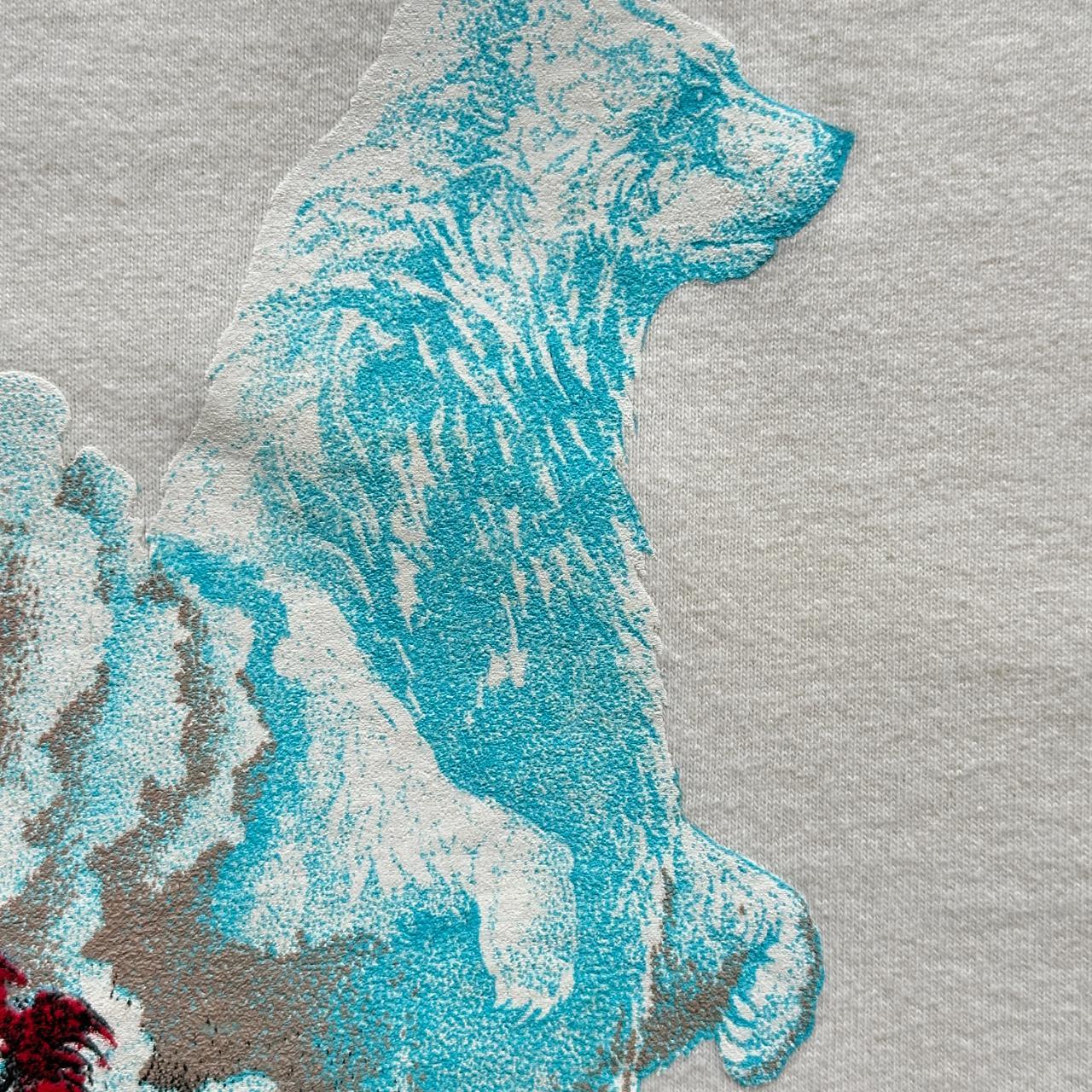 Tan Native Ameircan Vintage 90's Graphic T-shirt - XL Long