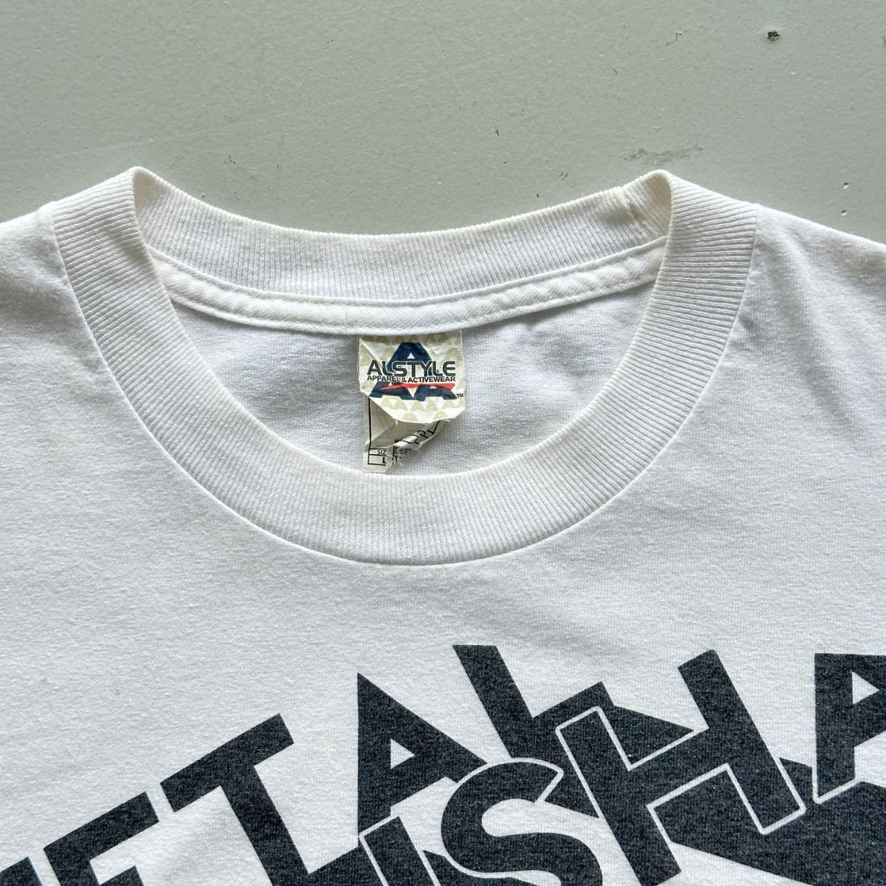 White Metal Mulisha Vintage 00's Graphic T-shirt - Large