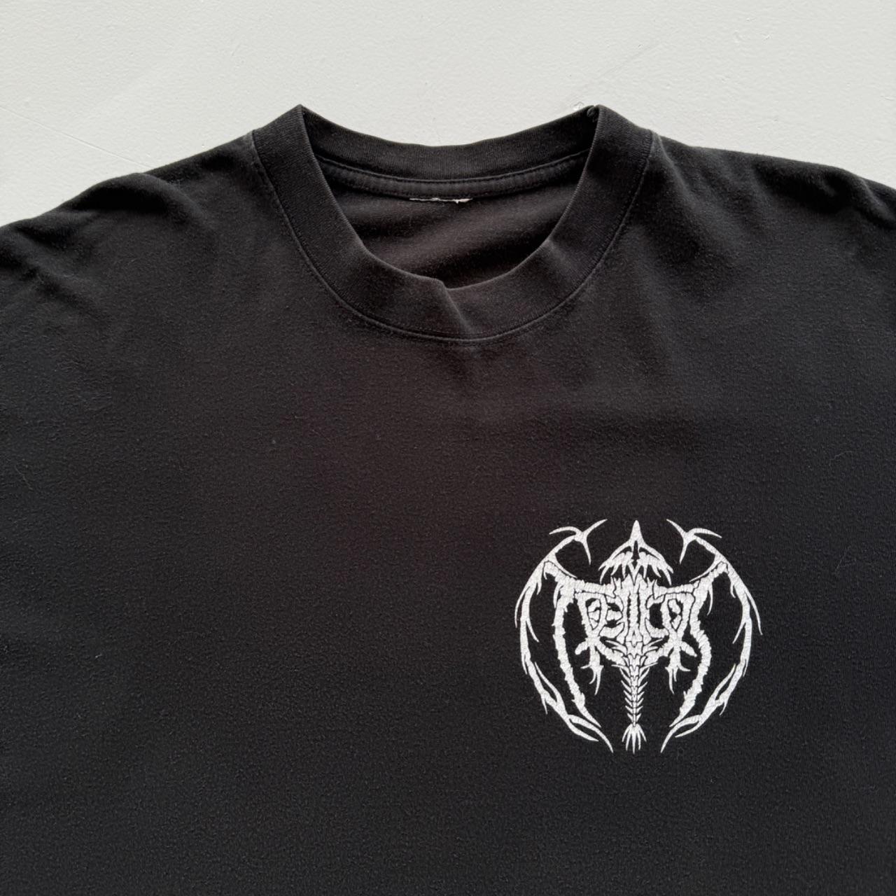 Black Metal Band 90s Vintage Graphic T-Shirt - Large