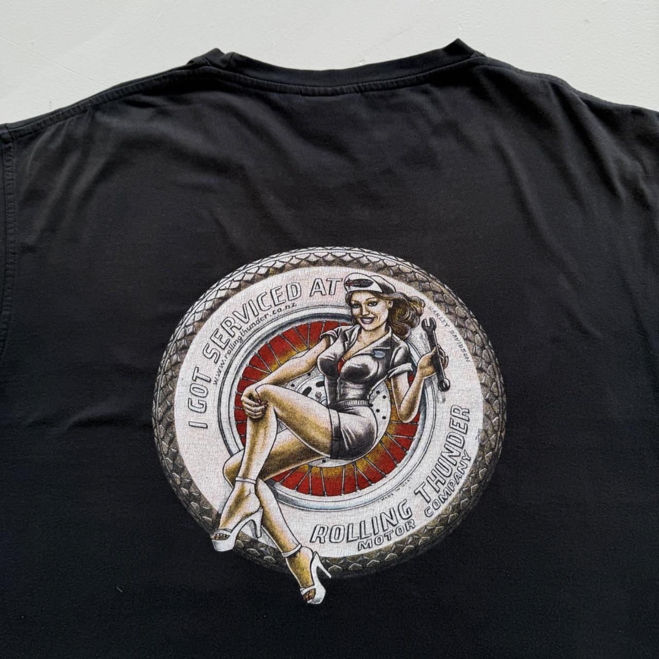 Black JB Automotive 00s Vintage Graphic T-Shirt - XL