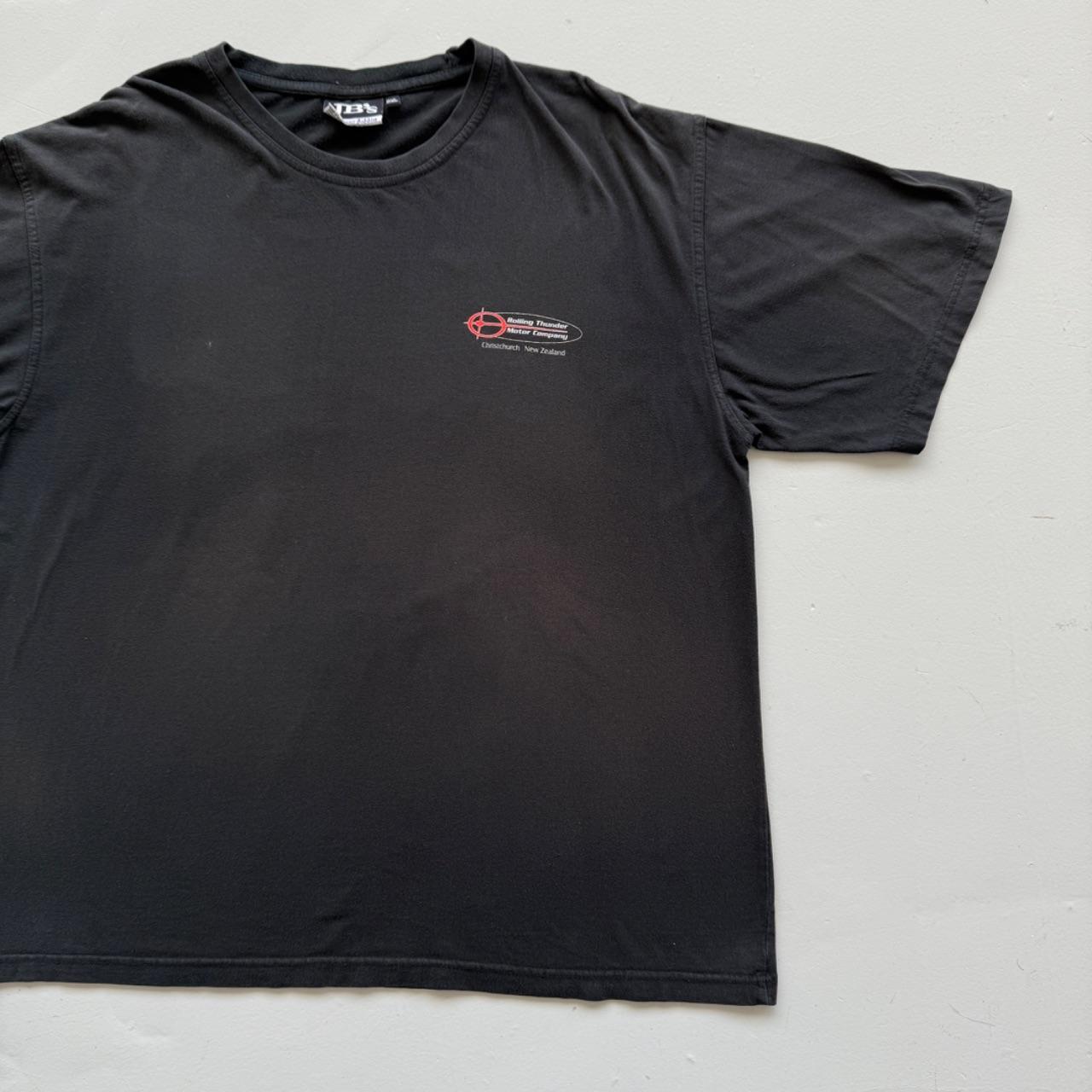 Black JB Automotive 00s Vintage Graphic T-Shirt - XL