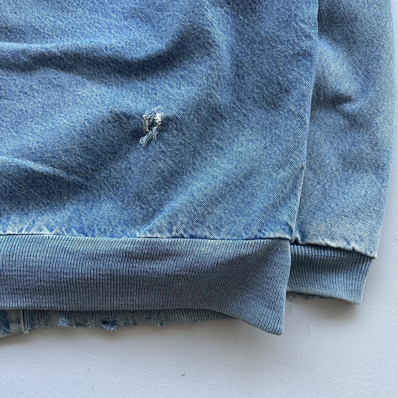 Carhartt Vintage Denim 90s J08DST Active Hoodie - 2XL