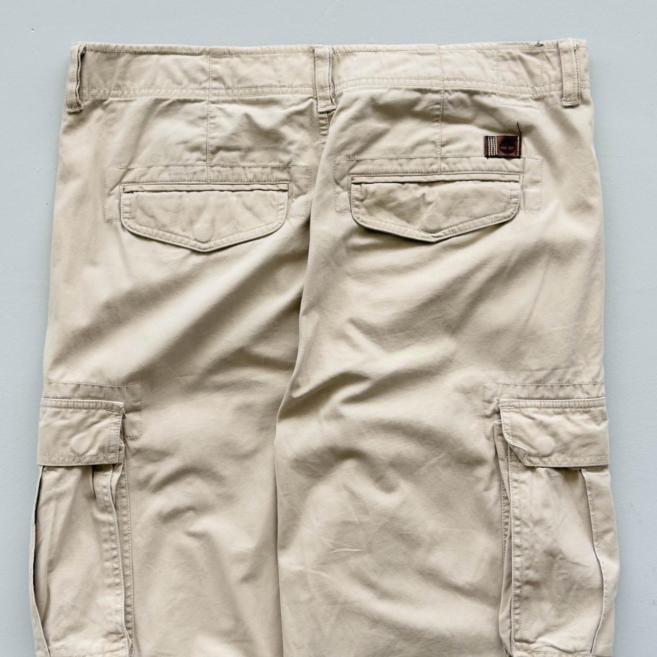 Cream Timberland Cotton 00's Vintage Cargo's - 36” x 29”