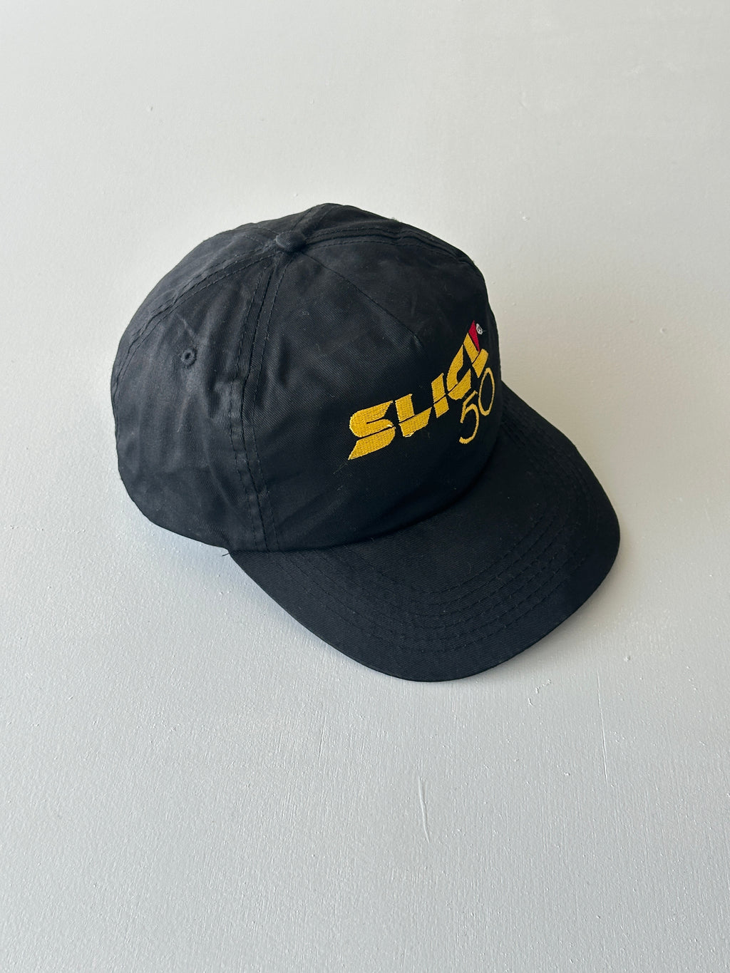 Black Slick 50 90's Vintage SnapBack Trucker Cap