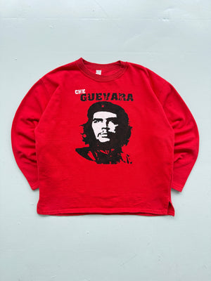 Red Che Guevara Made in Spain 90's Vintage Graphic Sweatshirt - size XL