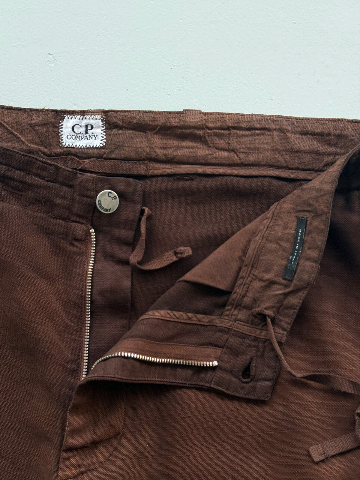 Brown CP Company Cargo 00's Vintage Shorts - 36