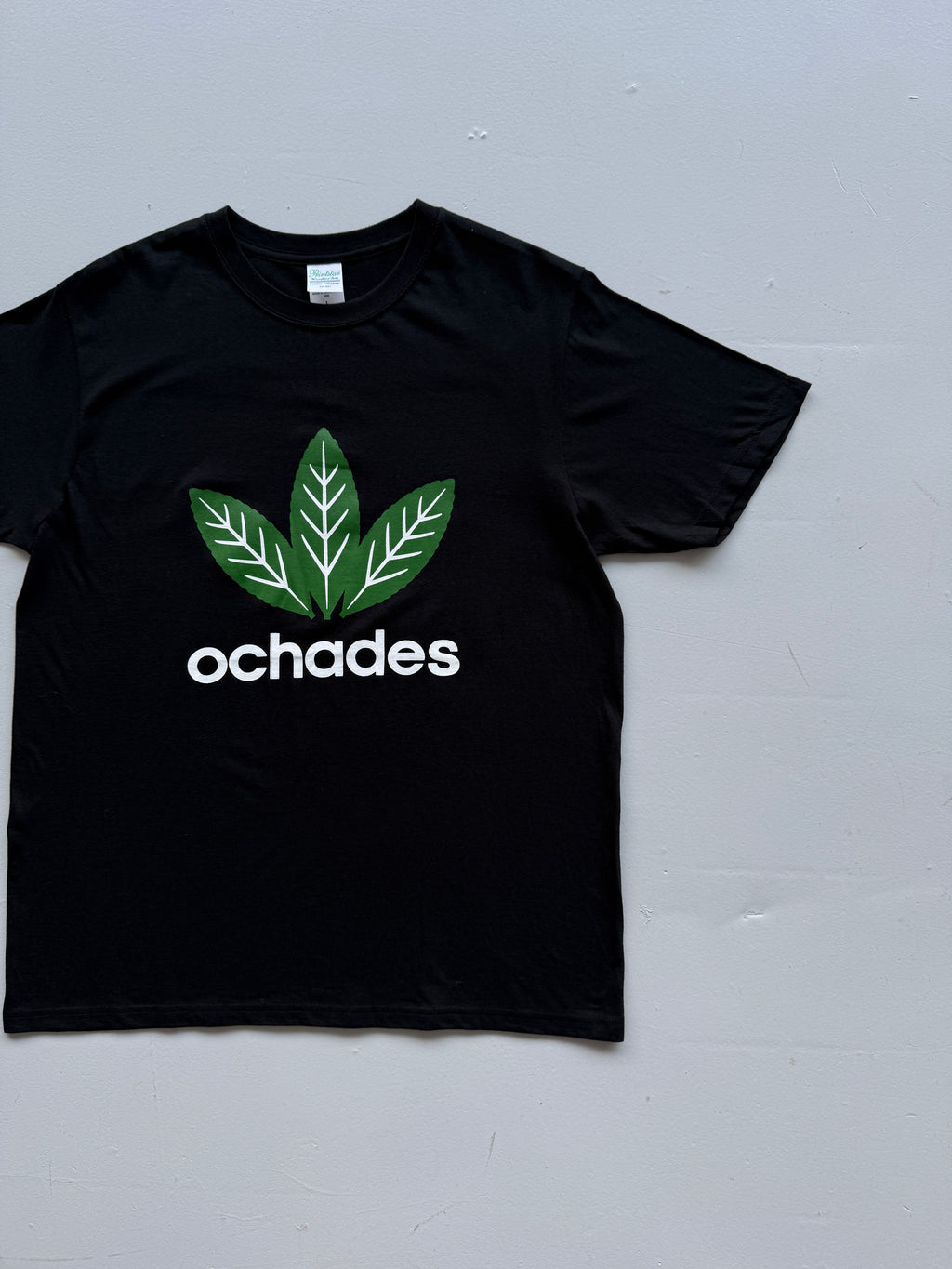 Black Ochades Adidas Style Novelty Japanese Tea Tshirt - Large