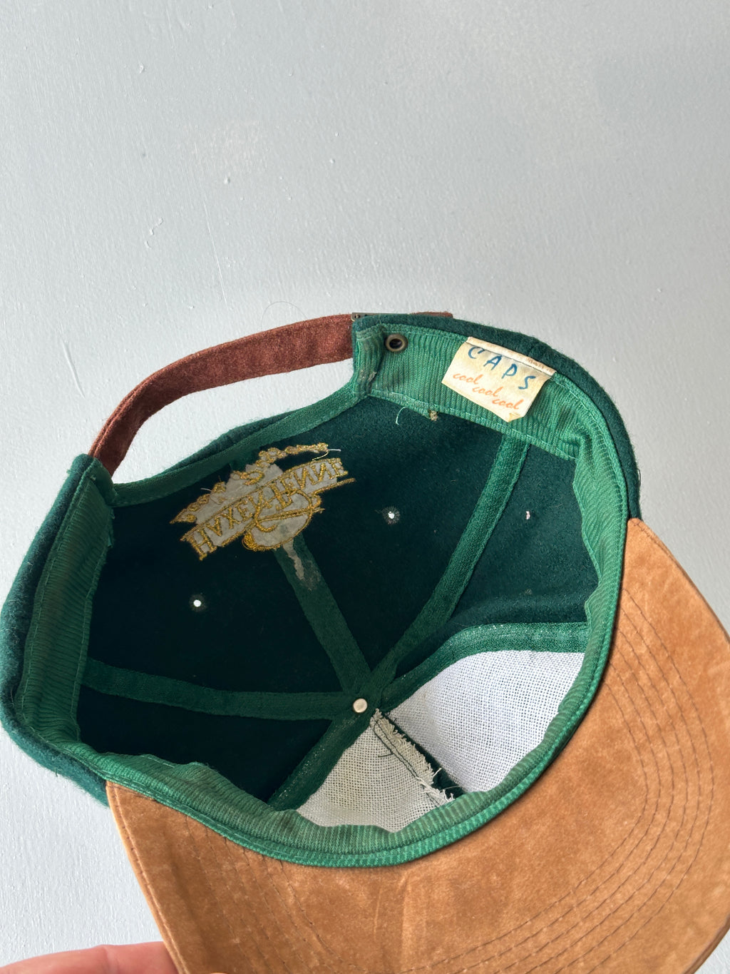Green Ballunspitze Sporthotel 90's Vintage SnapBack Trucker Cap