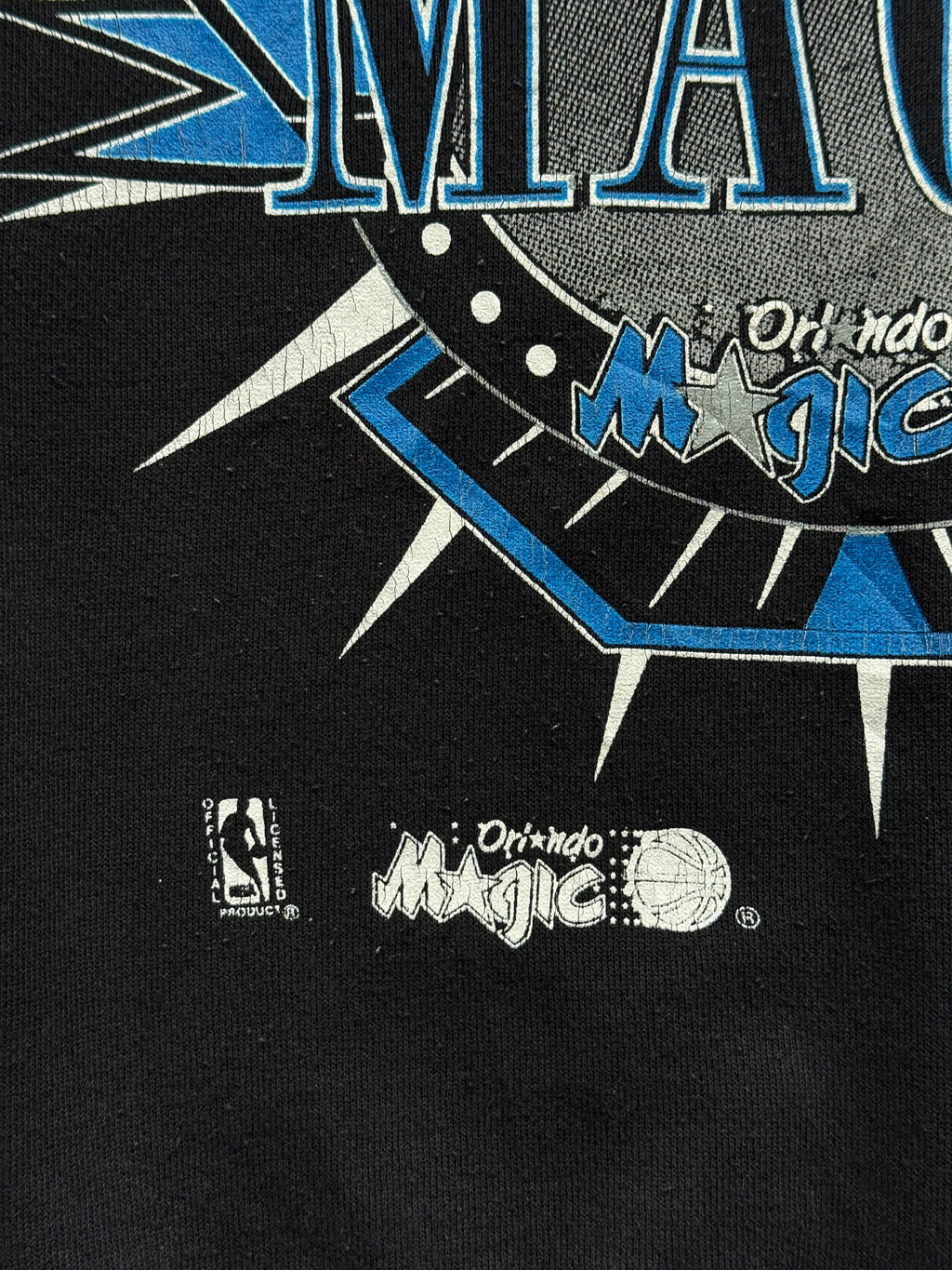 Logo 7 Orlando Magic NBA 90's Vintage Sweatshirt - Large