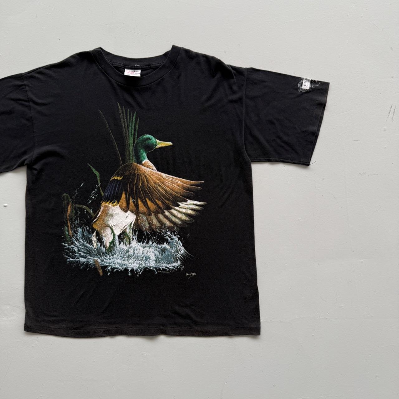 Black Duck Mallard 90s Vintage Graphic T-Shirt - XL