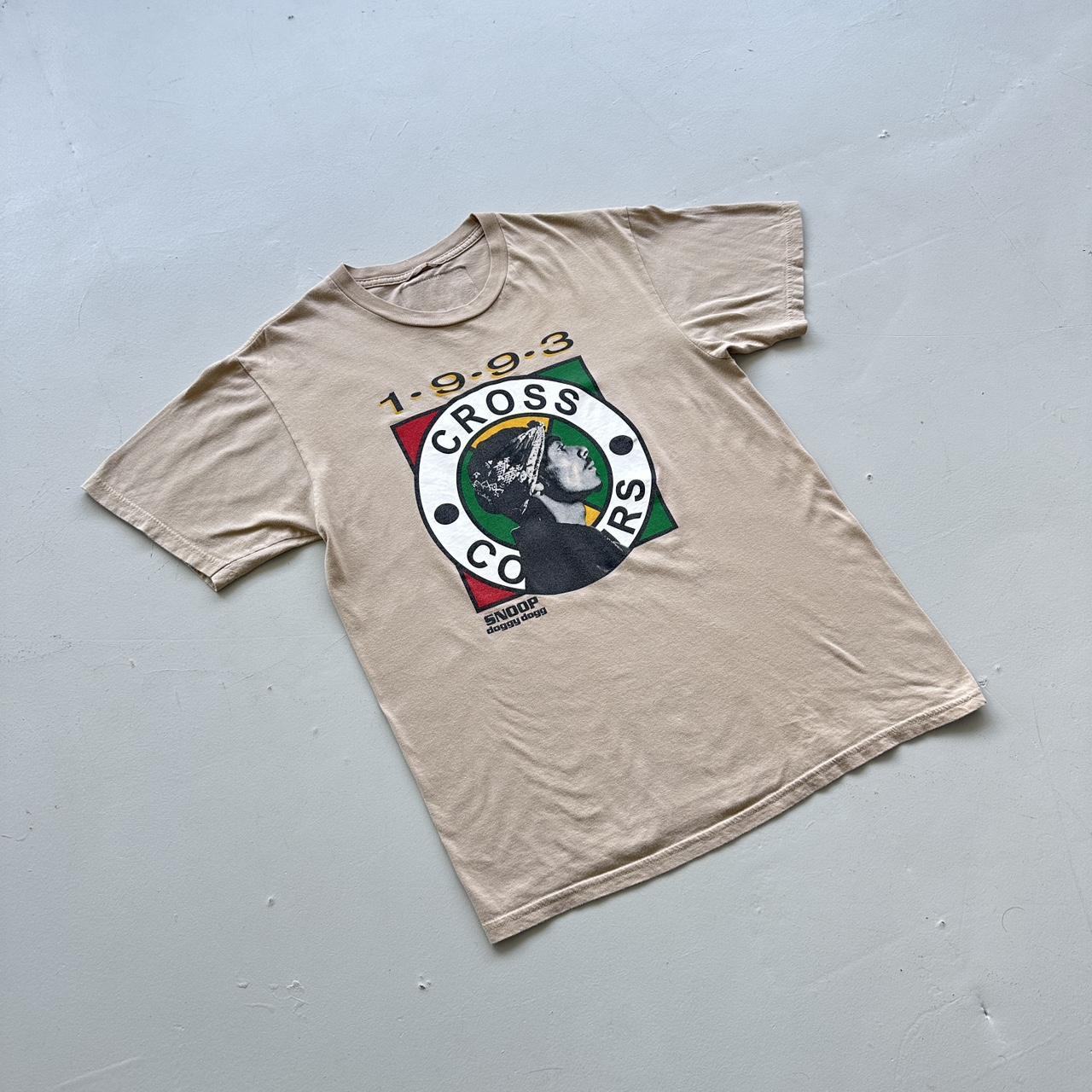 Tan Cross Keys Snoop Dogg 90's T-shirt - Medium