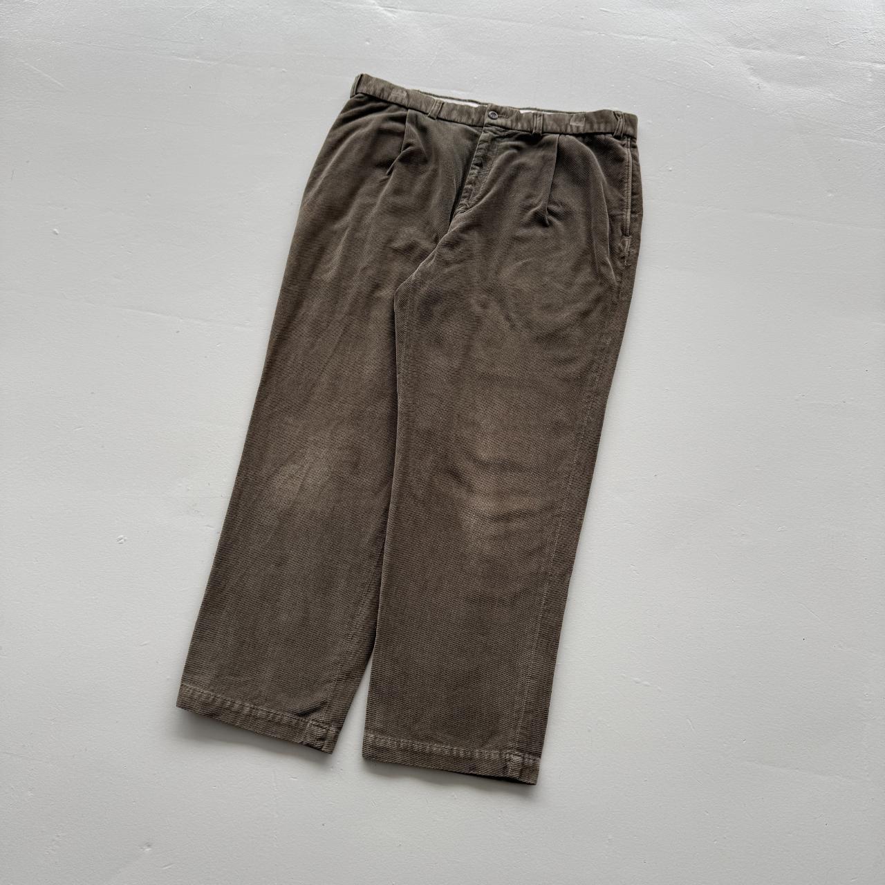 Green Marks & Spencer Vintage Corduroy Pants - 34" x 27"