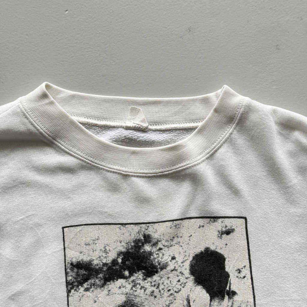 White Blue Jeans 90’s Vintage Graphic Sweatshirt - Medium
