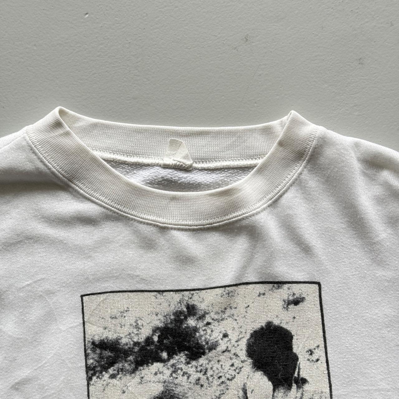 White Blue Jeans 90’s Vintage Graphic Sweatshirt - Medium