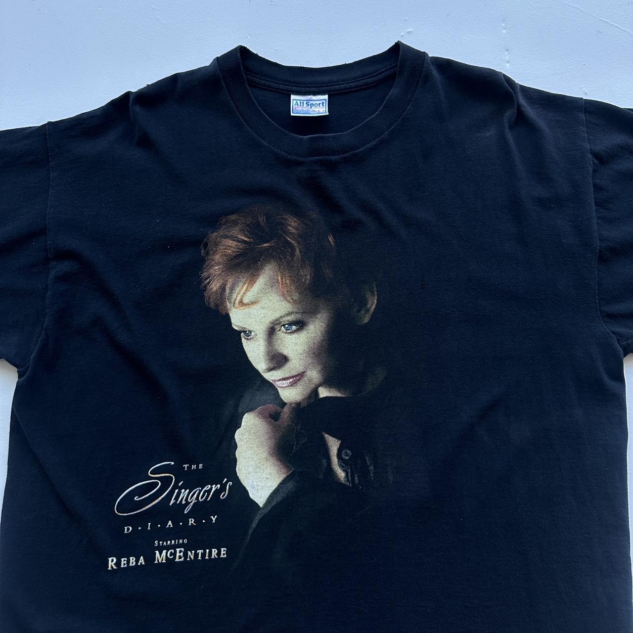 Reba McEntire Black 90s Vintage T-shirt - XL