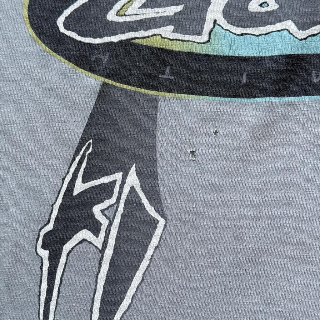 Blue Green Overdyed G&S 00's Graphic Vintage T-shirt - Large