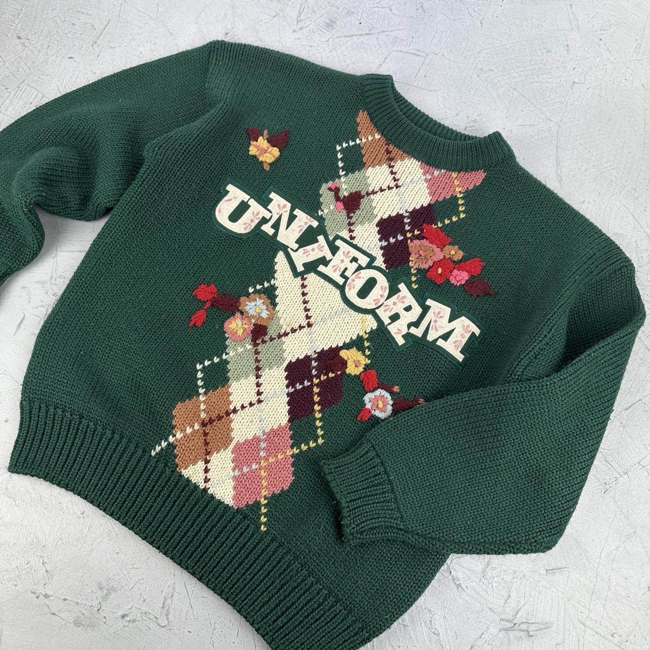 Uniform 90's Knitted Sweatshirt - Medium