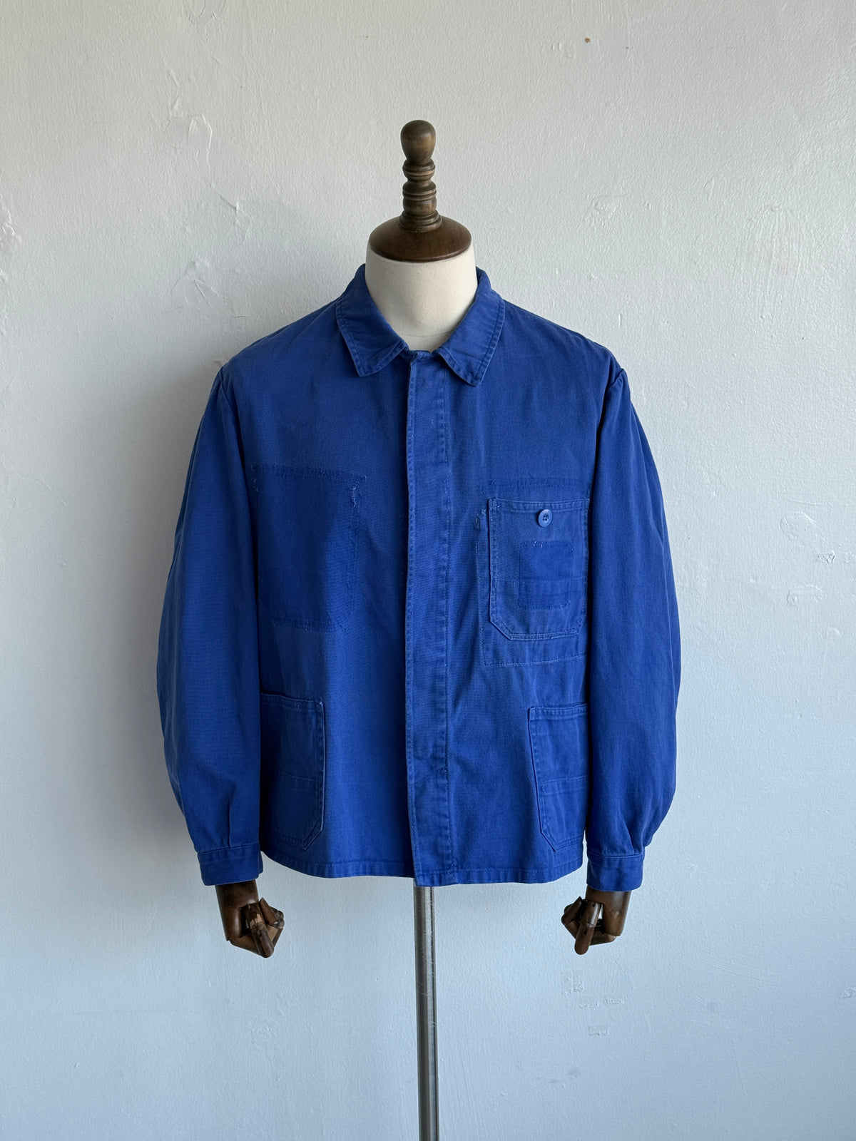 Blue Vintage 80's/90's Workwear Chore Jacket CH458 - Medium