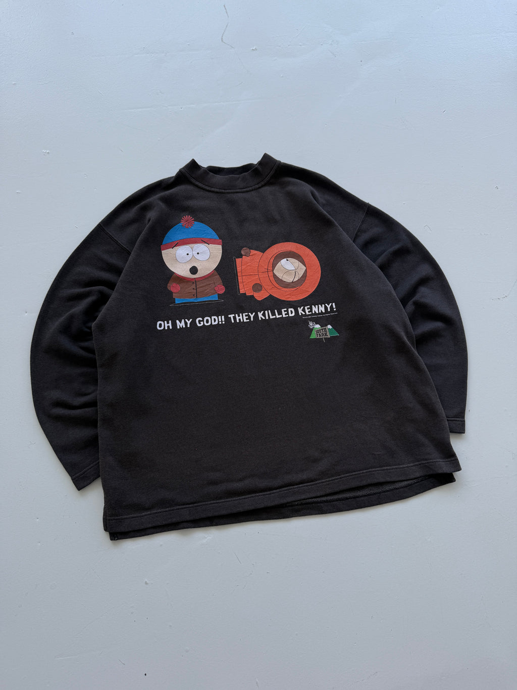 South Park They Killed Kenny 90's Vintage Graphic Sweatshirt - XL