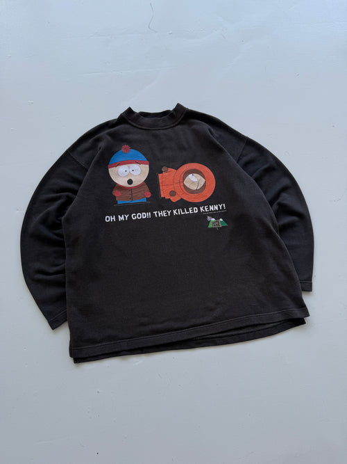 South Park They Killed Kenny 90's Vintage Graphic Sweatshirt - XL