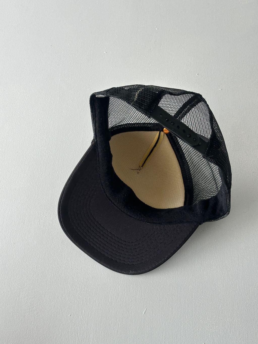Black Pizza Port Bressi Ranch Vintage Foam and Mesh SnapBack Trucker Cap
