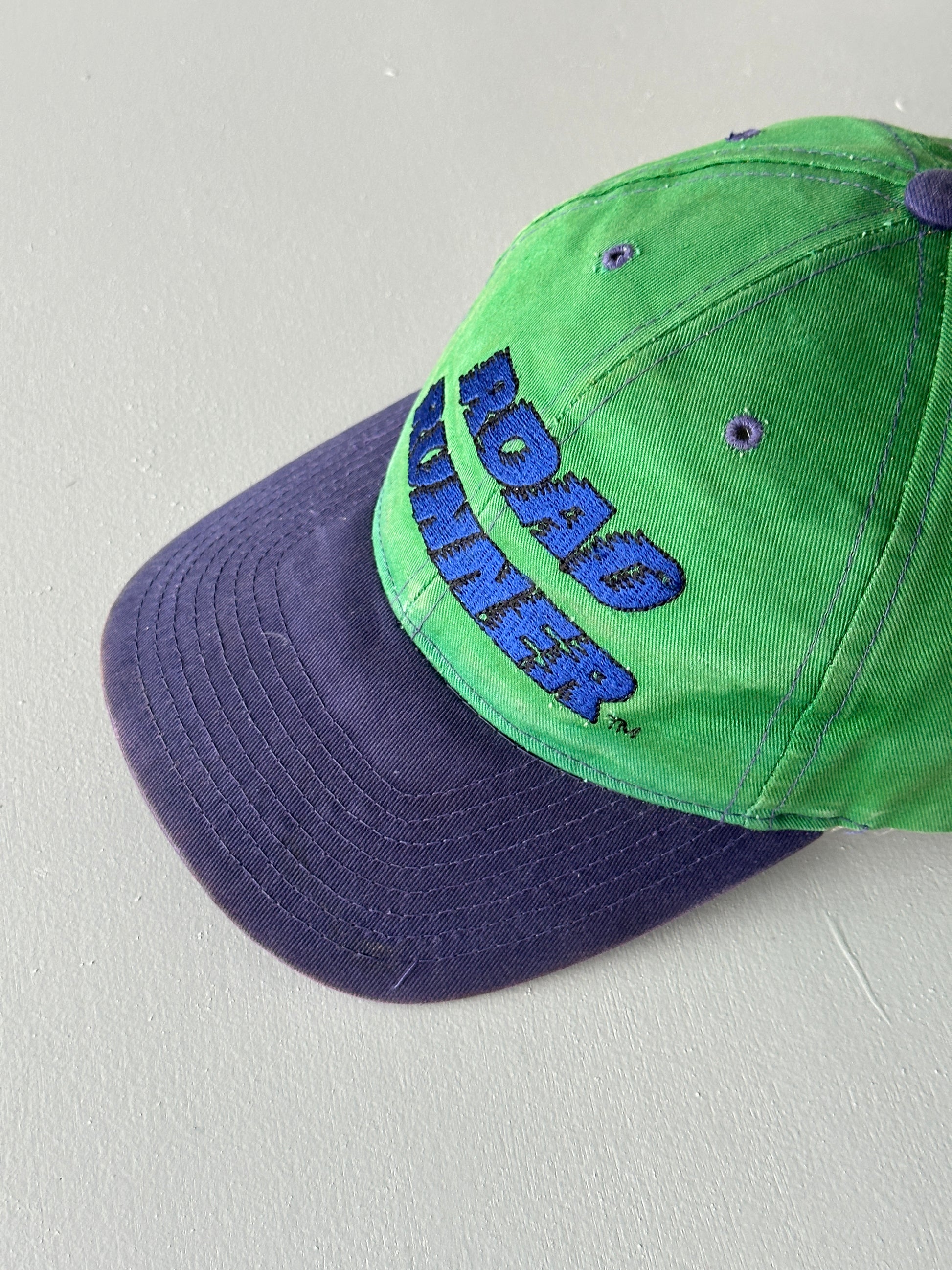 Green / Purple Road Runner Looney Tunes 90's Vintage SnapBack Trucker Cap