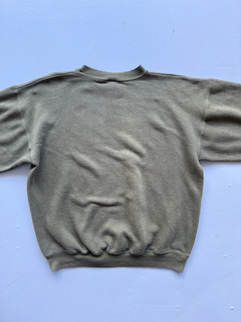 Green Hunting 90's Vintage Sweatshirt Jumper - Small