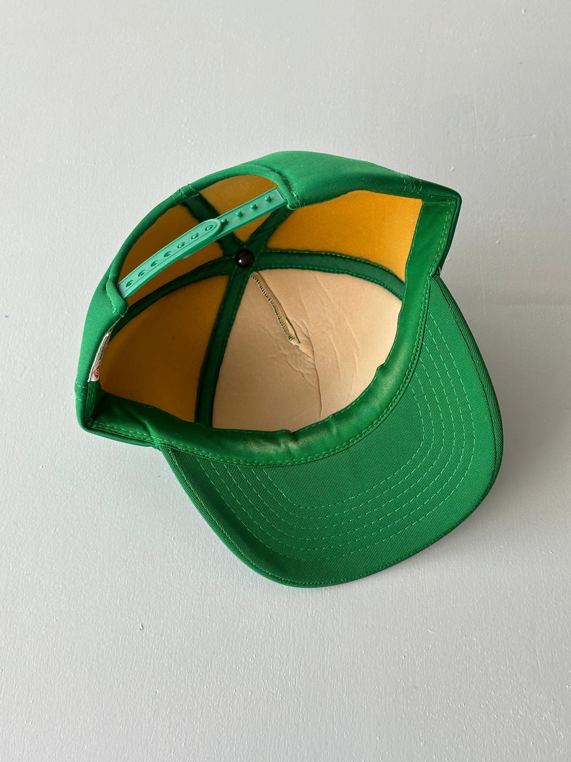 Green Maple Hill Grocery 90's Vintage SnapBack Trucker Cap