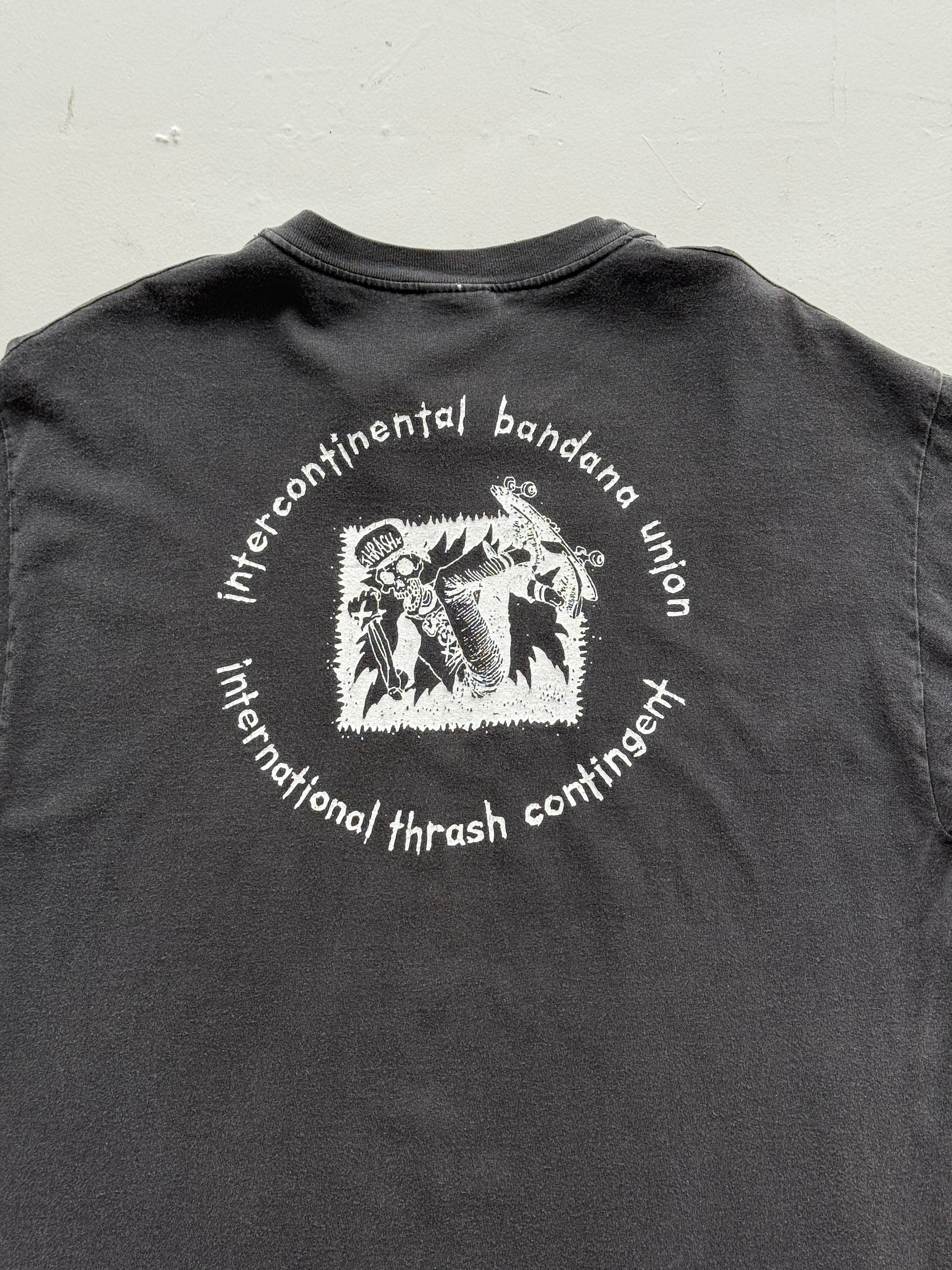 Black What Happens Next? 00's Vintage Graphic Band T-Shirt - Medium