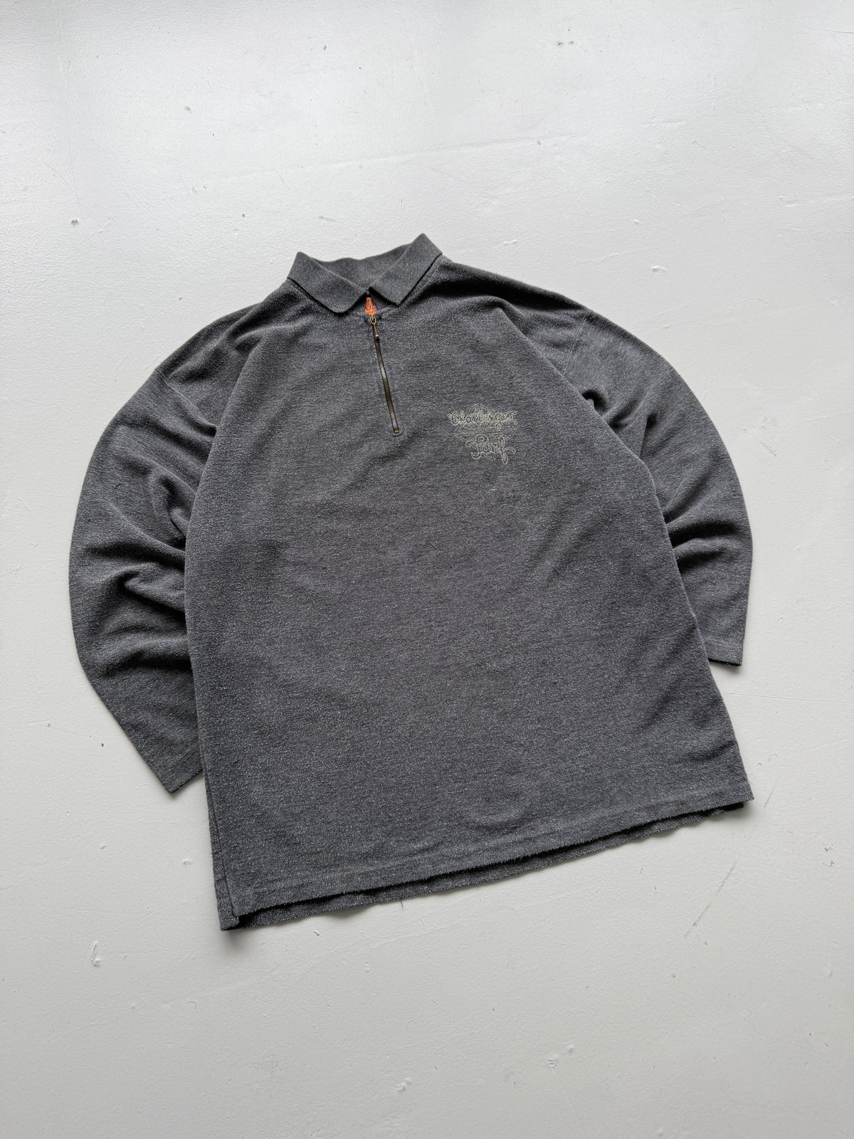 Challenger Surf Spot 90's Vintage Quarter Zip Sweatshirt - Medium