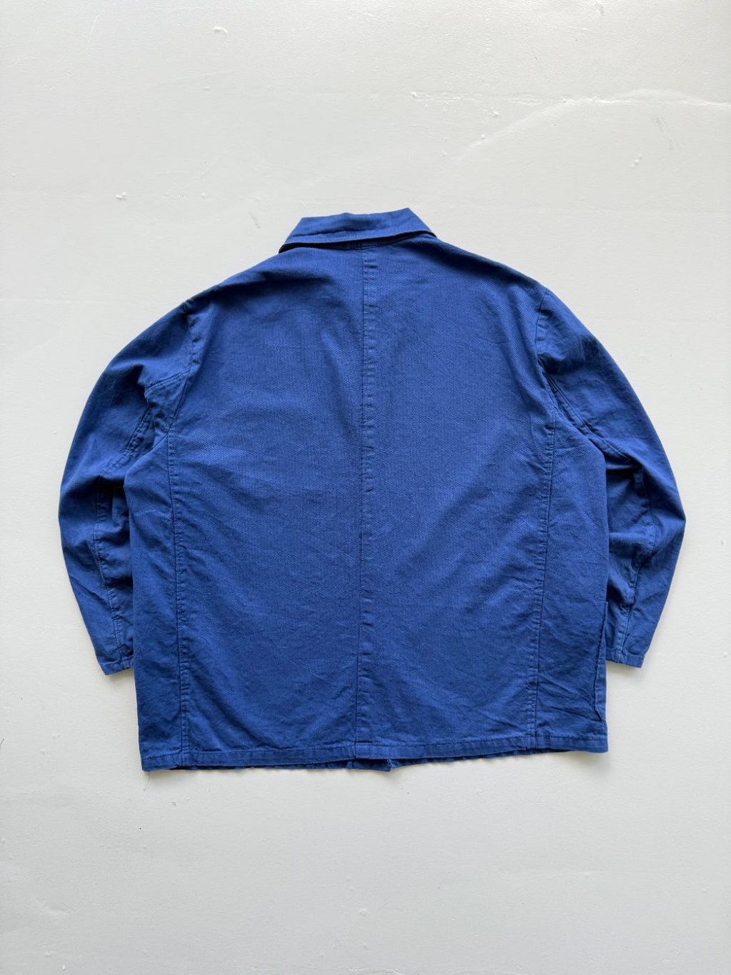 Navy Blue Vintage French Blue 90s Chore Jacket CH182 - Medium