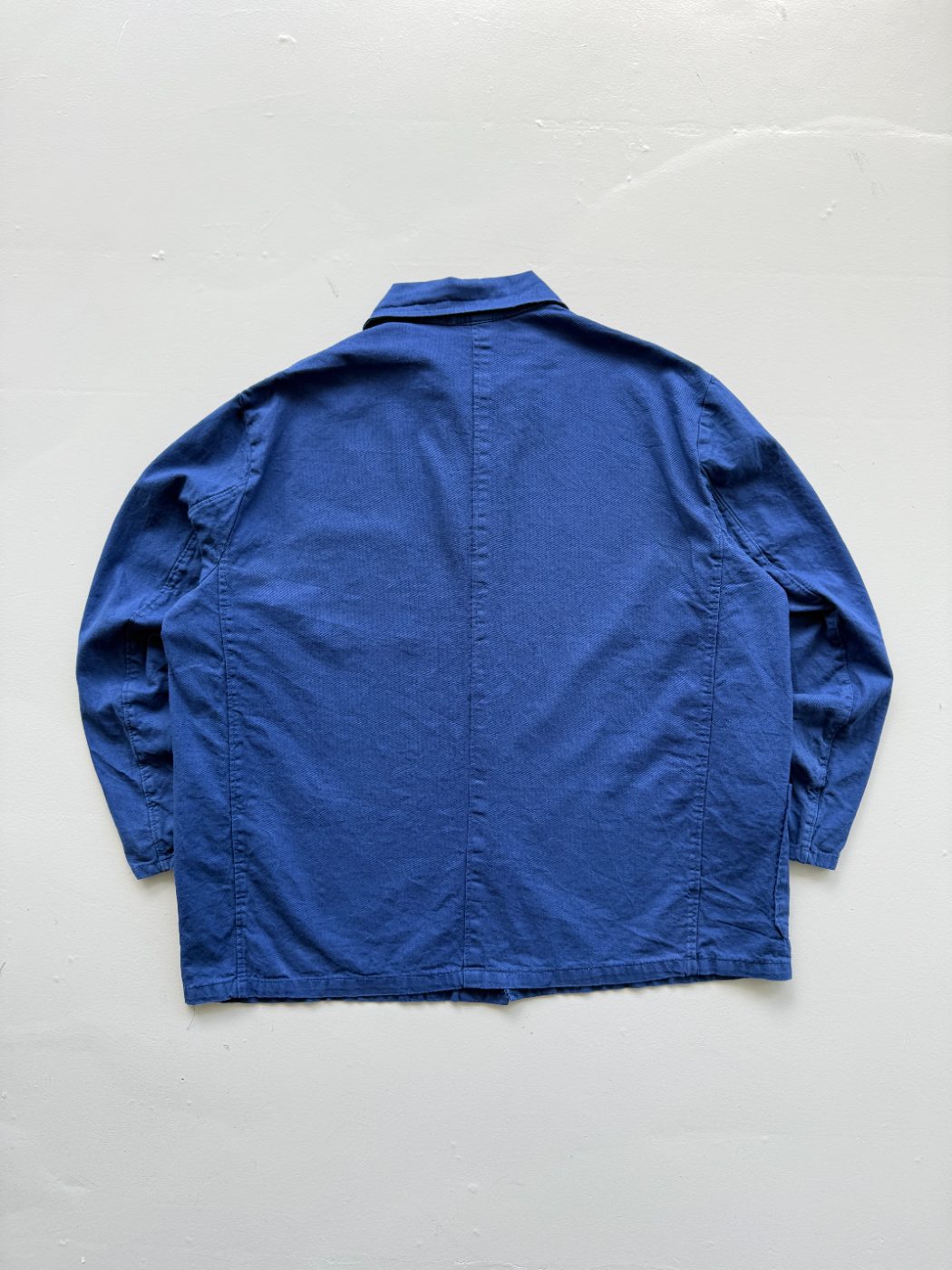 Navy Blue Vintage French Blue 90s Chore Jacket CH182 - Medium