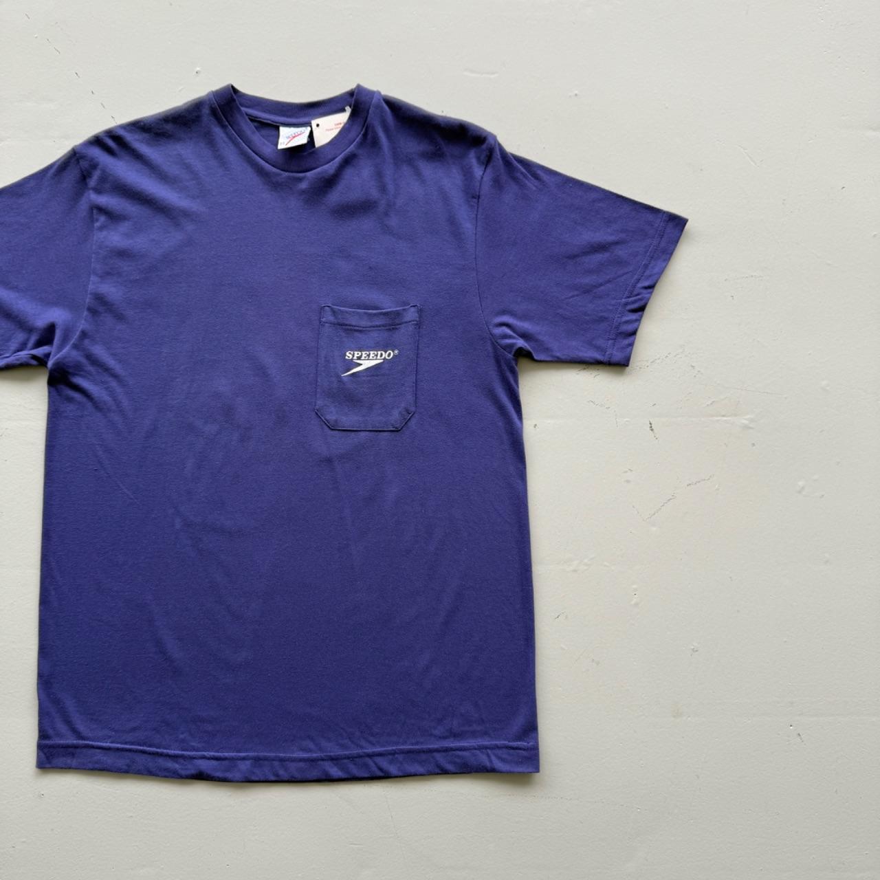 Purple Speedo 90s Deadstock Graphic T-Shirt - Medium