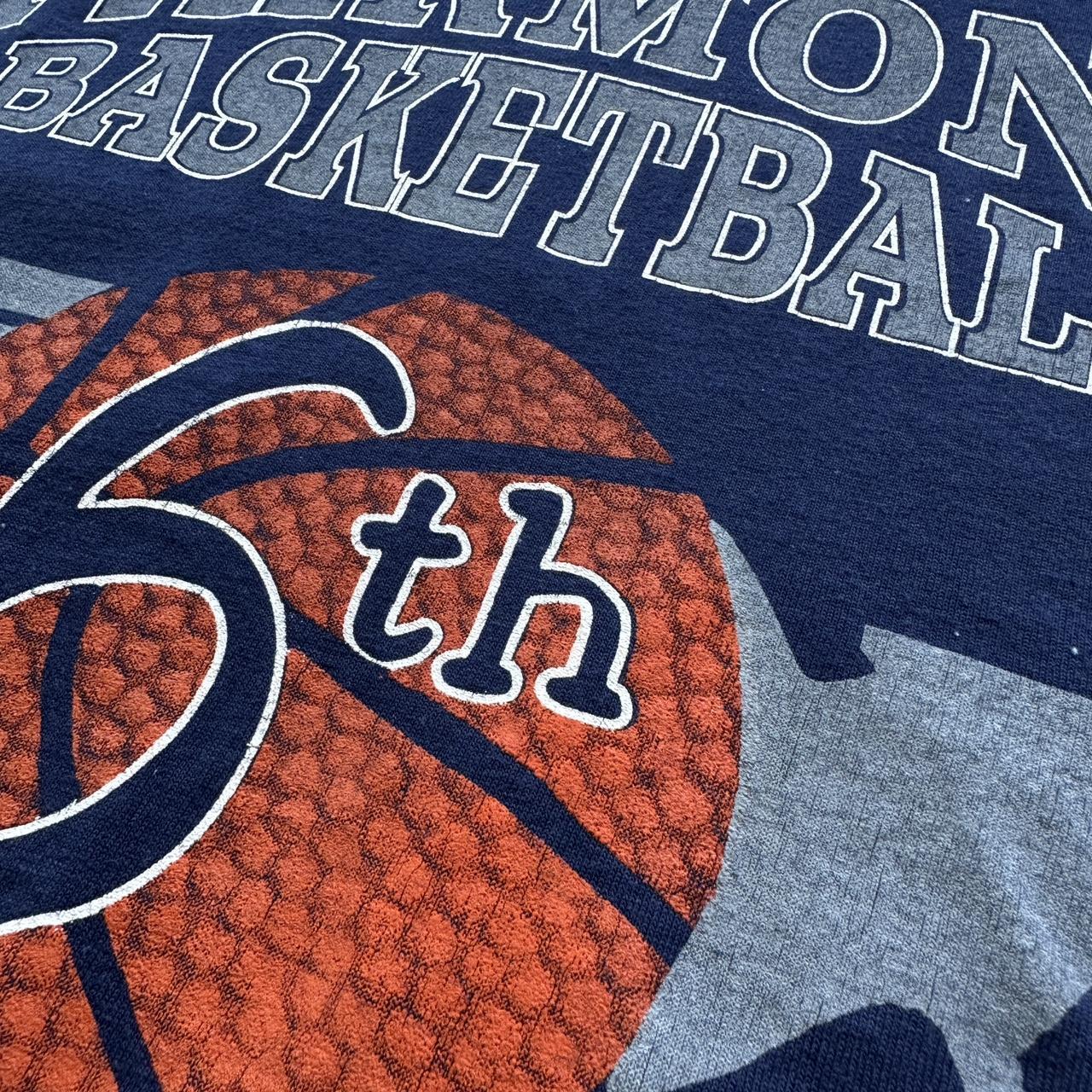 Fairmont Basketball Navy 90s Vintage T-shirt - XL