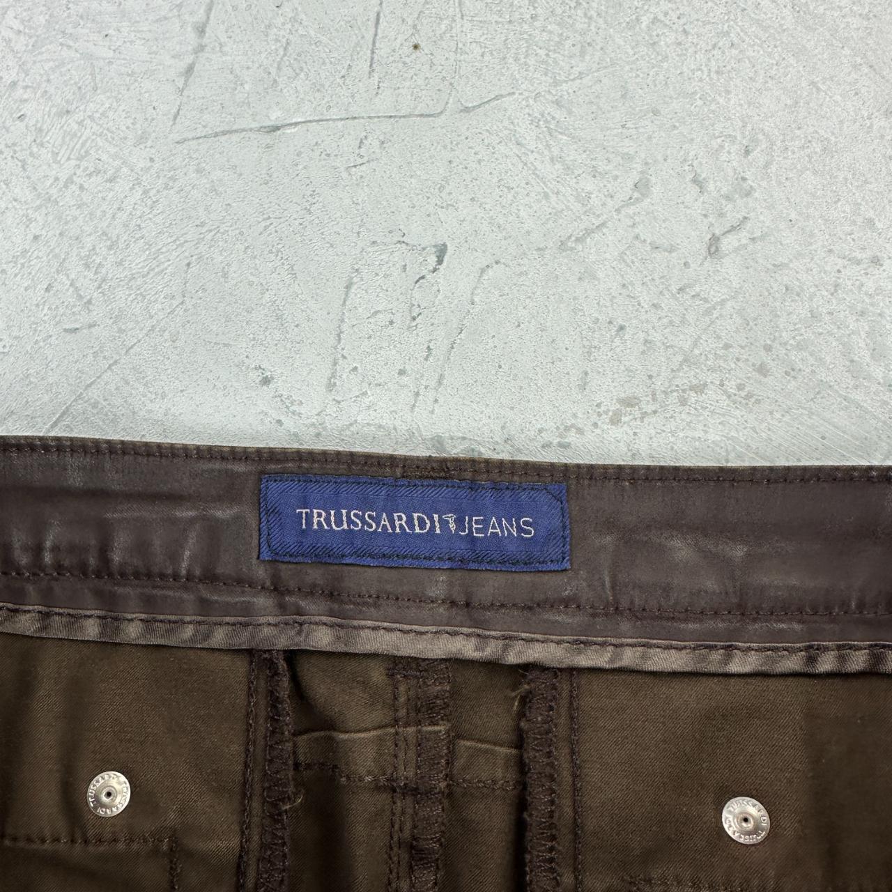 Trussardi Brown Vintage Skirt - W30 L21 Medium
