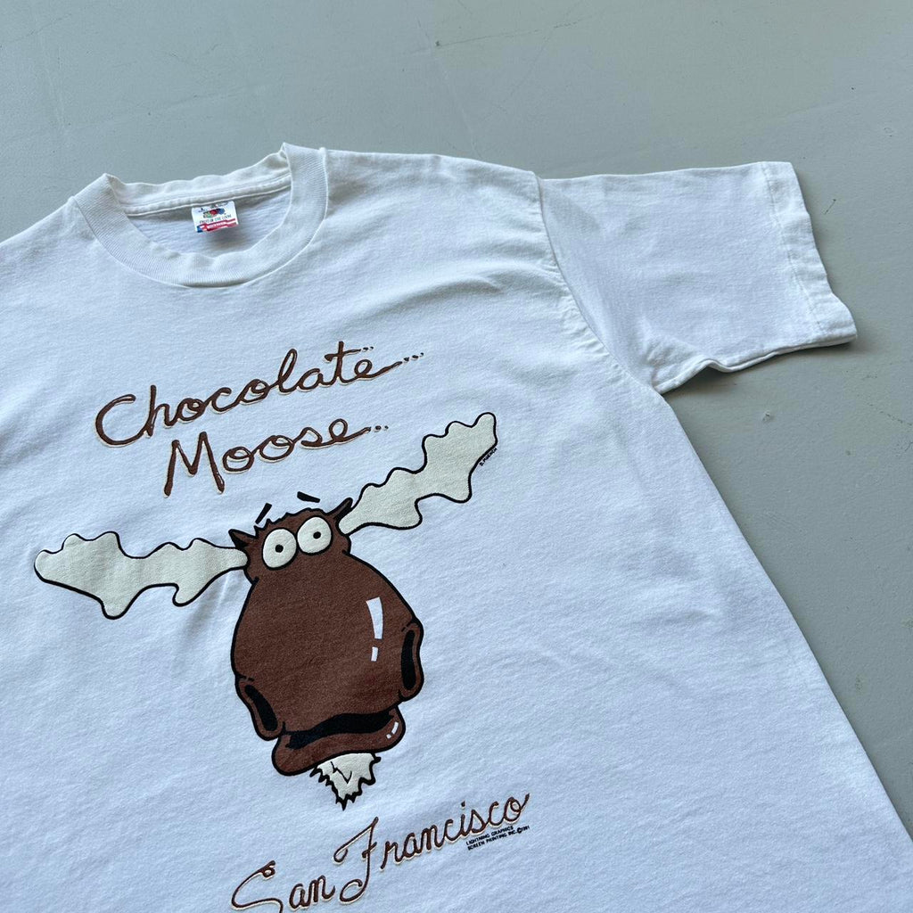 White Chocolate Mousse Vintage 90's T-shirt - Medium