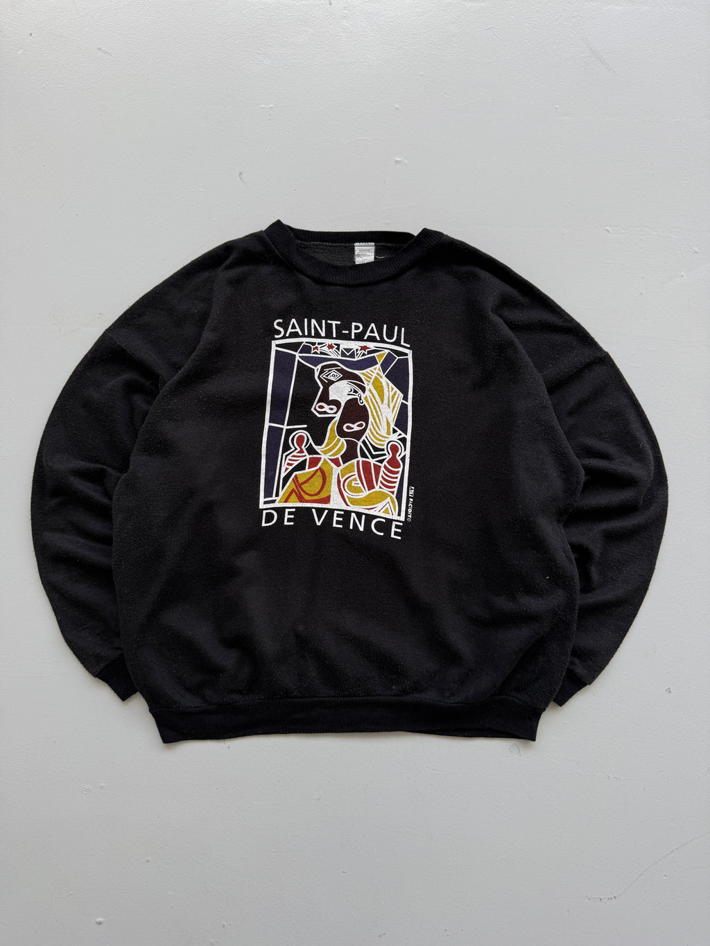 Saint-Paul de Vence Art Factory 90's Vintage Graphic Sweatshirt - Large