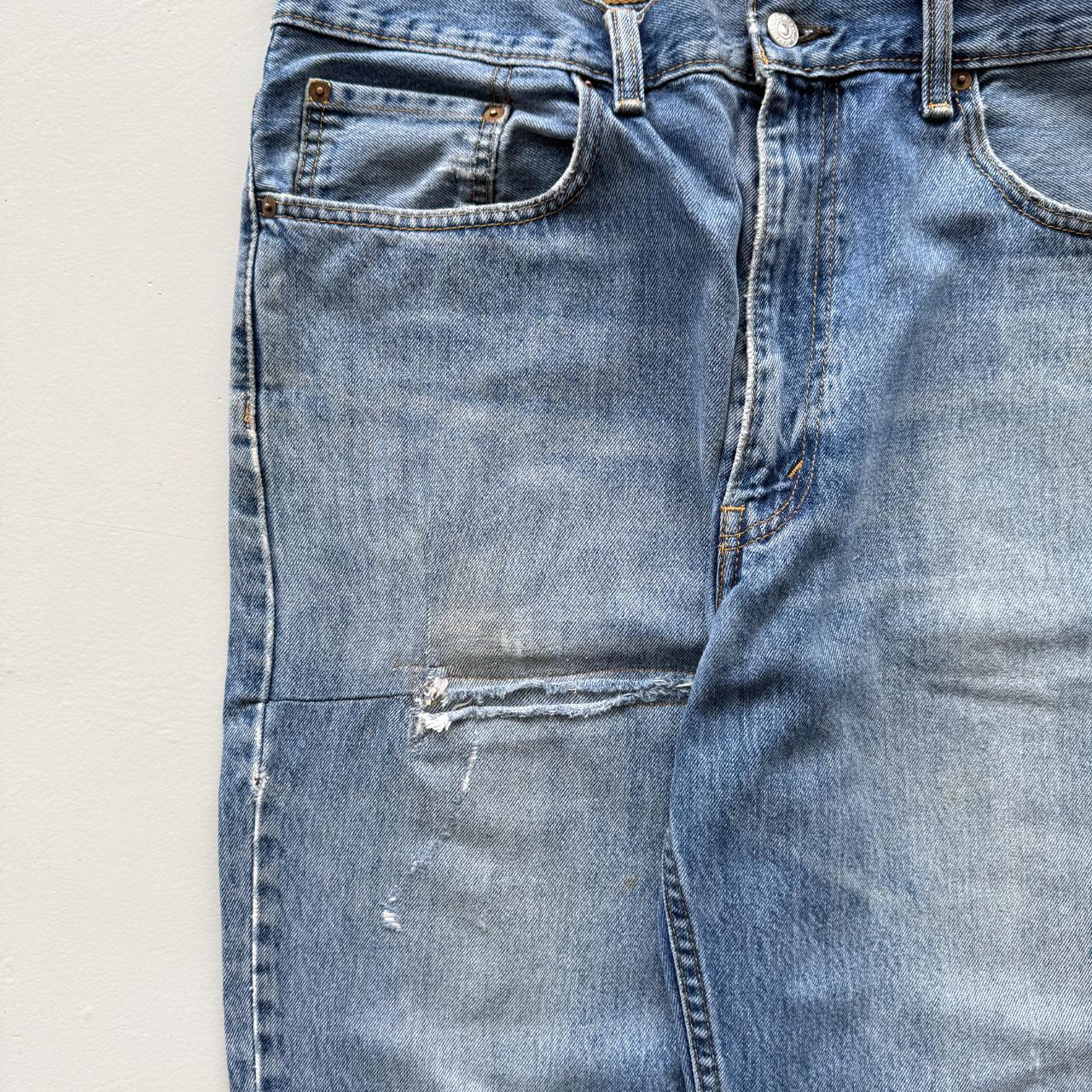 Levi's 550 90's Repaired Denim Jeans - 34" x 28"