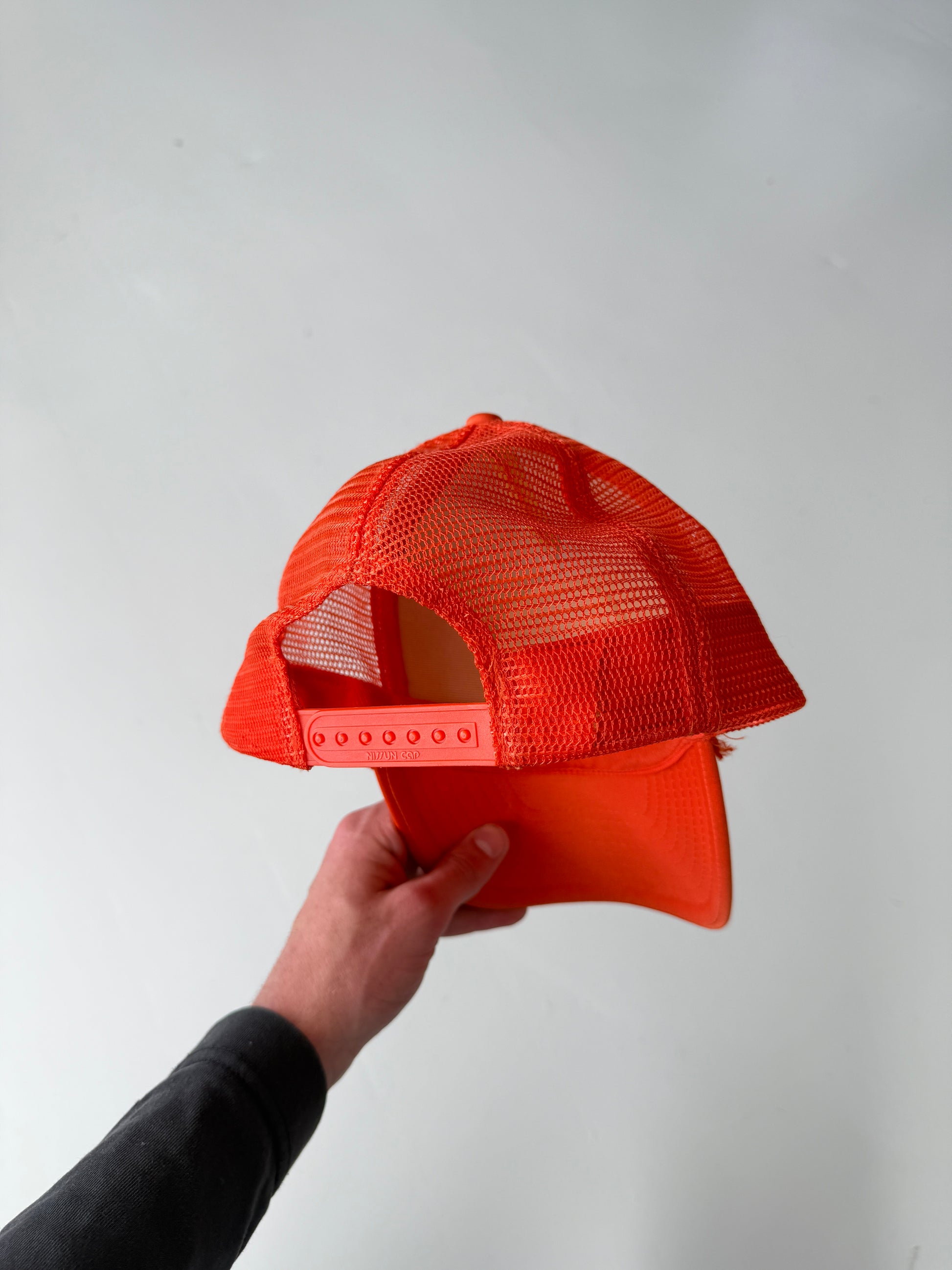 Orange Illinois Tollway Vintage Foam and Mesh SnapBack Trucker Cap