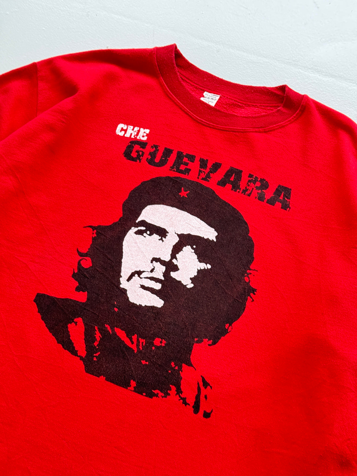 Red Che Guevara Made in Spain 90's Vintage Graphic Sweatshirt - XL