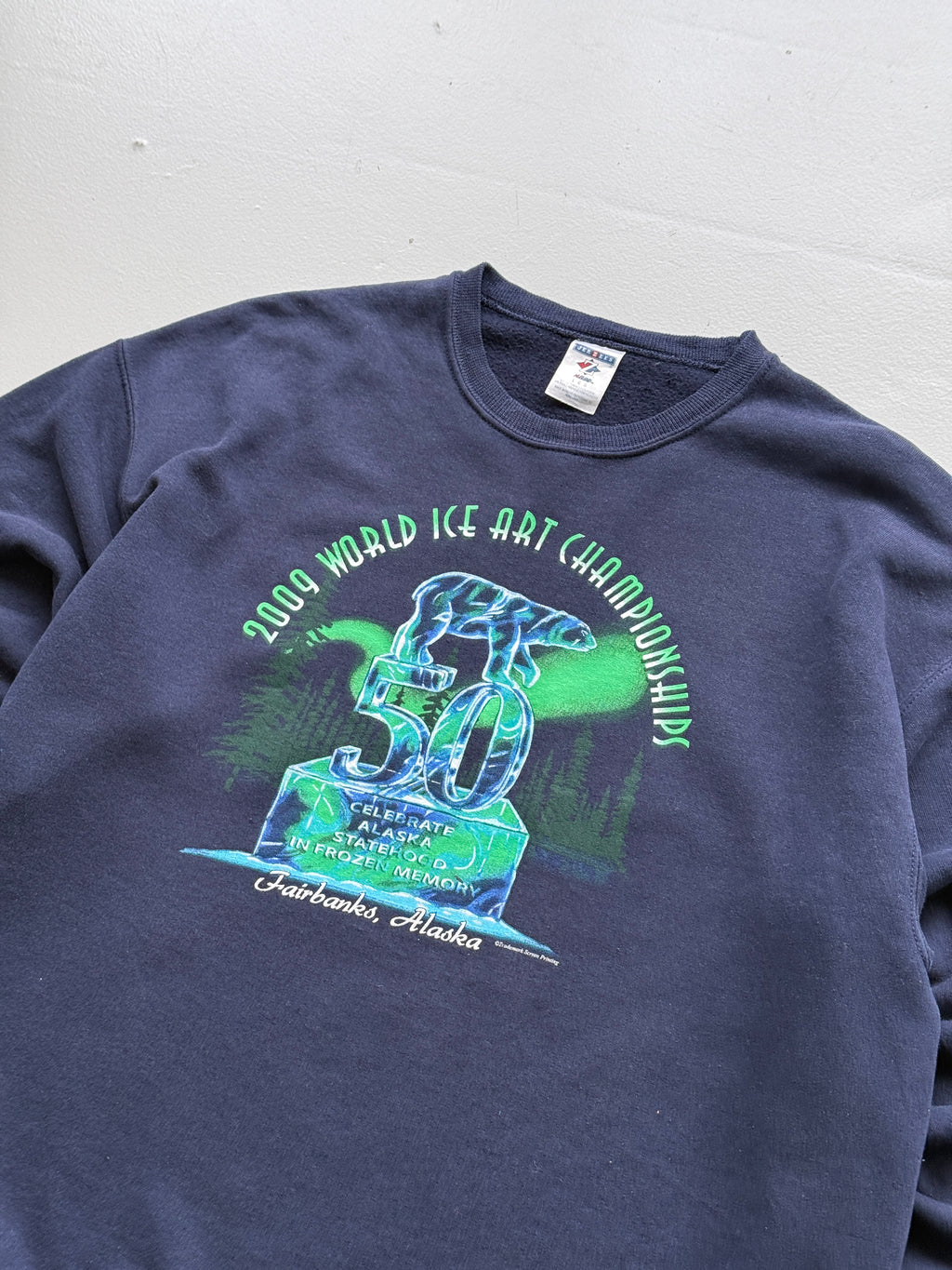 World Ice Art Championships 2009 Vintage Sweatshirt - Large