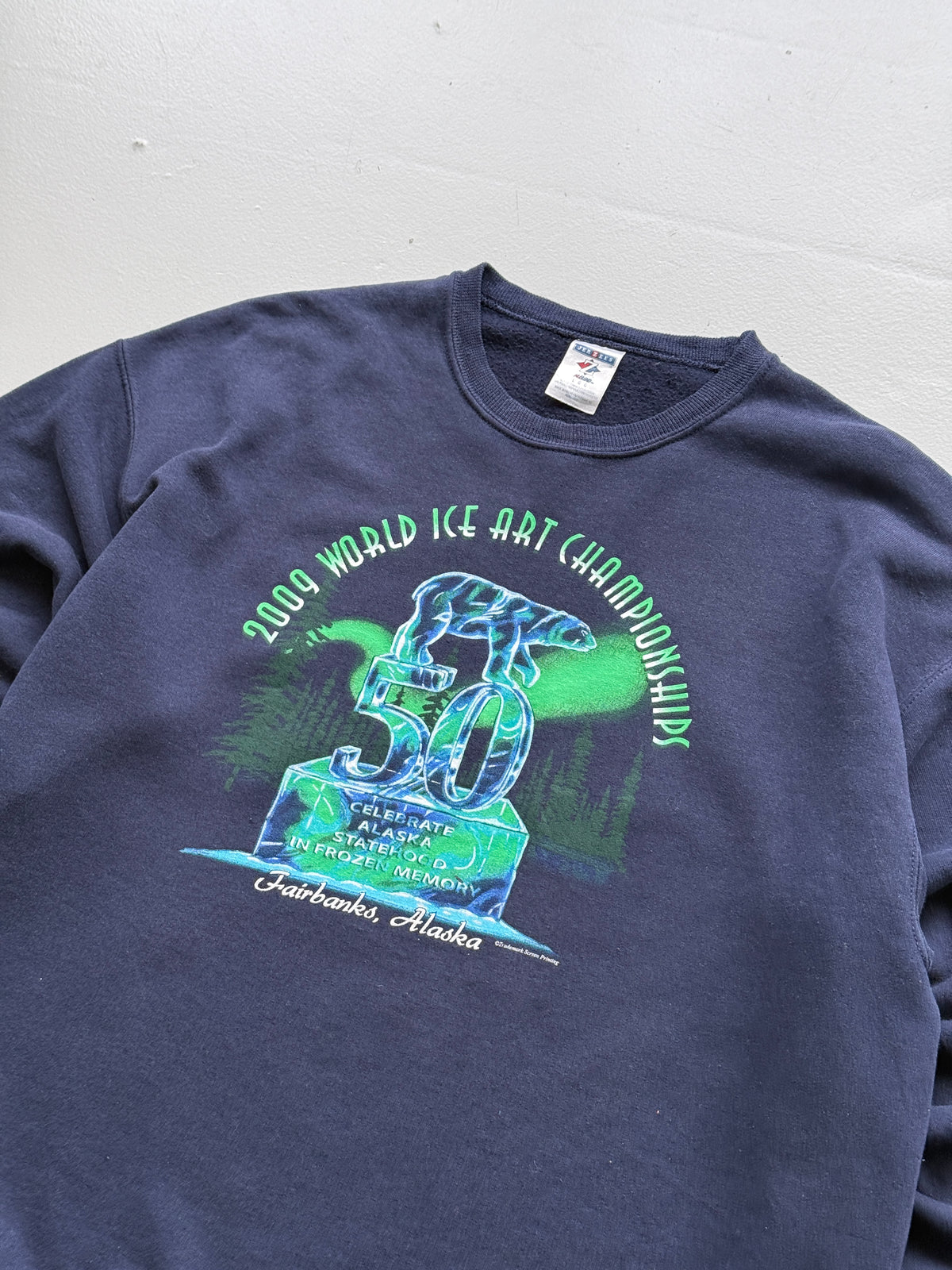 World Ice Art Championships 2009 Vintage Sweatshirt - Large
