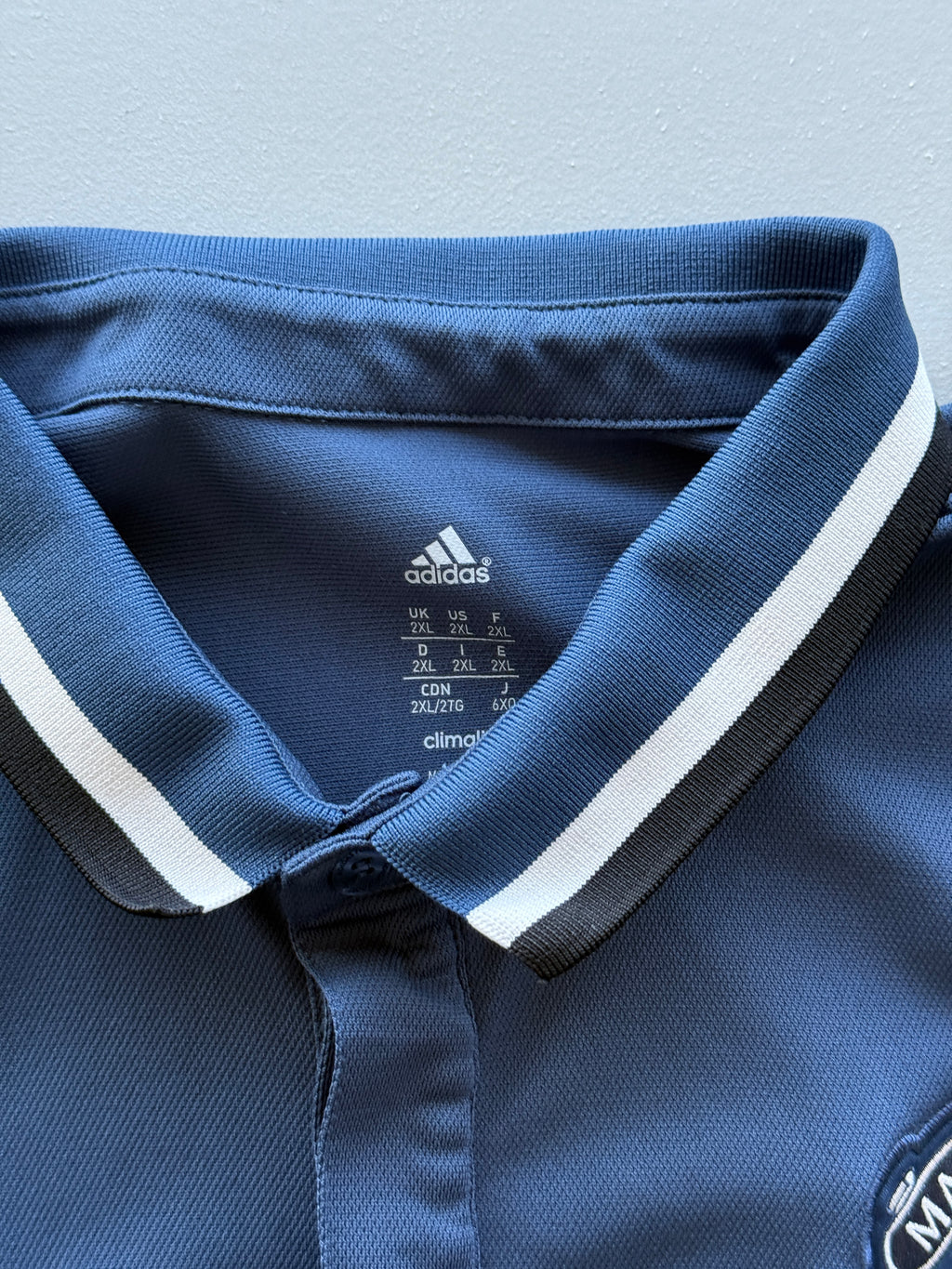 Adidas Manchester United AON Climalite Vintage Polo Shirt - XL
