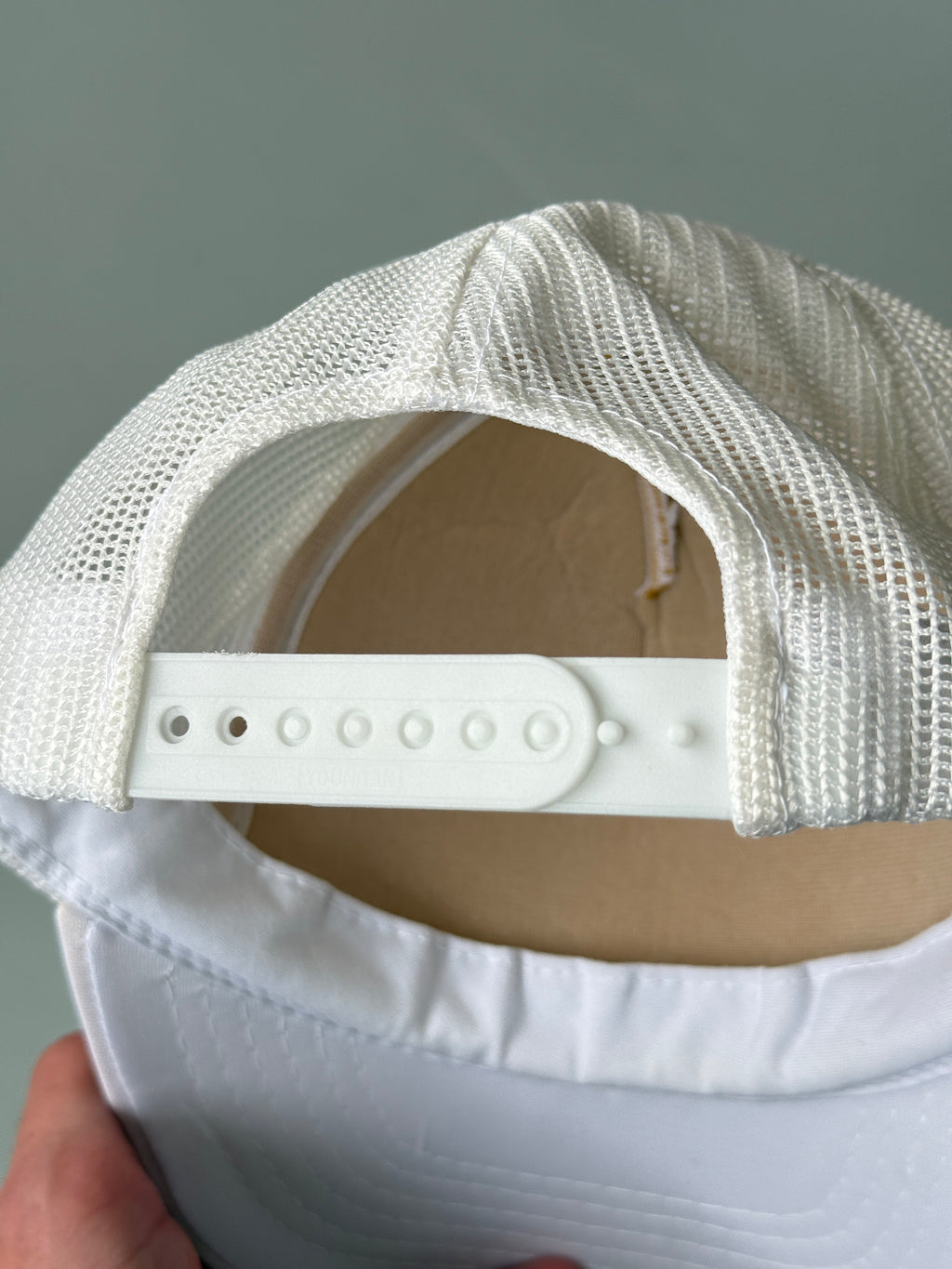 White Firefall Vintage Foam and Mesh SnapBack Trucker Cap