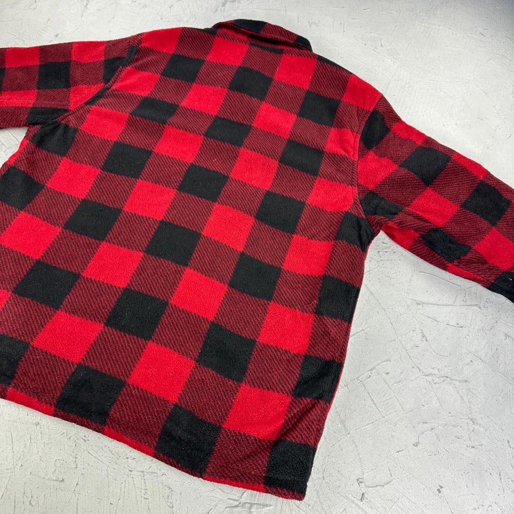 Dickies Buffalo Plaid 90s vintage Fleece - Large