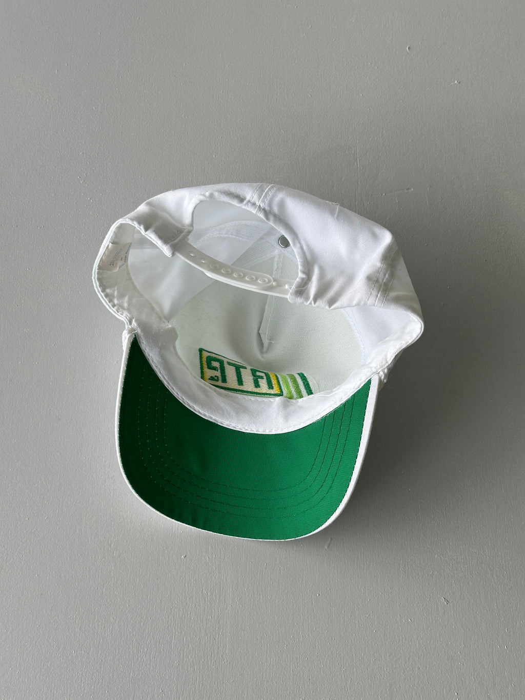 White RTP Co. Imagineering Plastics 90's Vintage SnapBack Trucker Cap