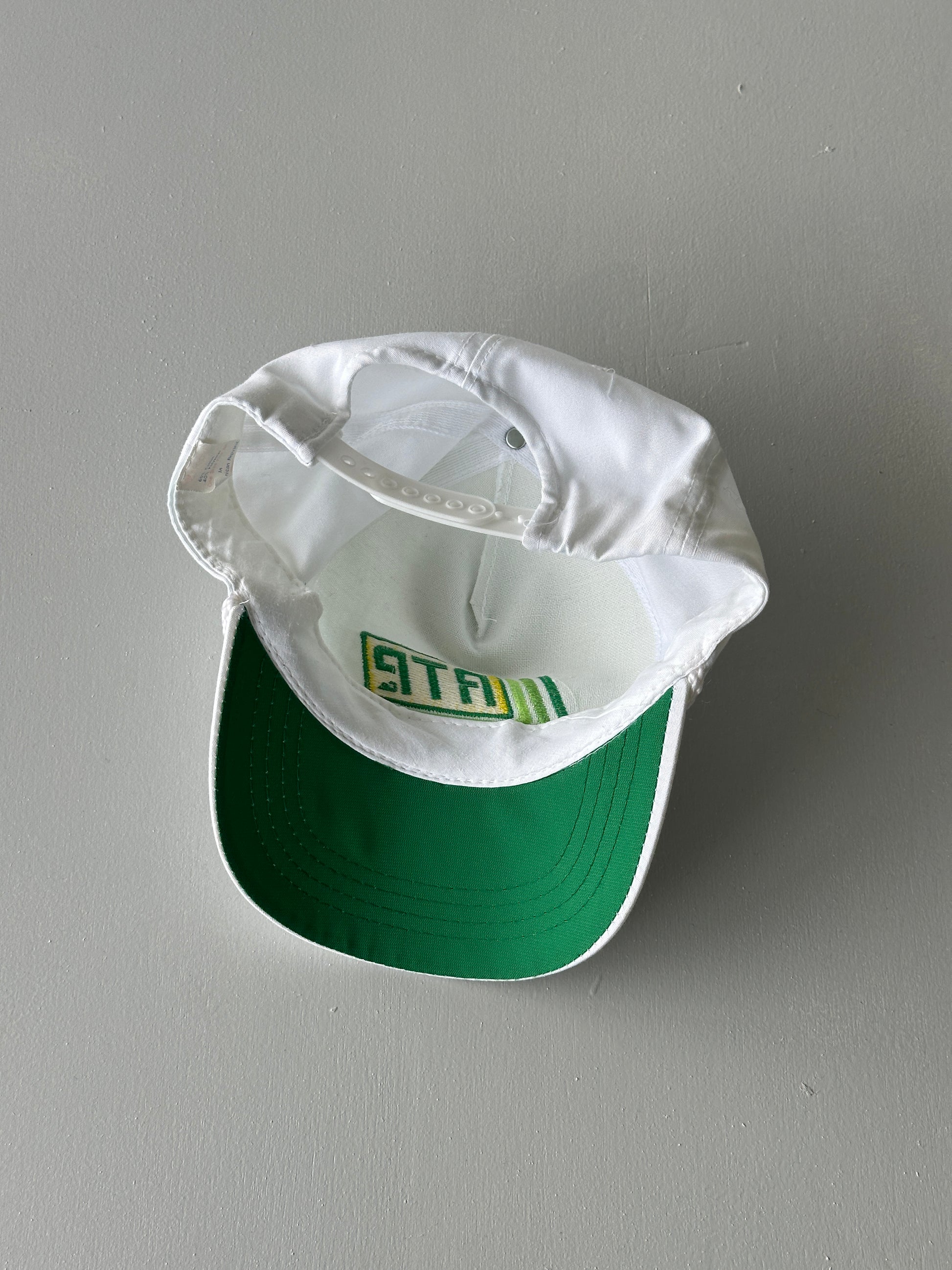 White RTP Co. Imagineering Plastics 90's Vintage SnapBack Trucker Cap