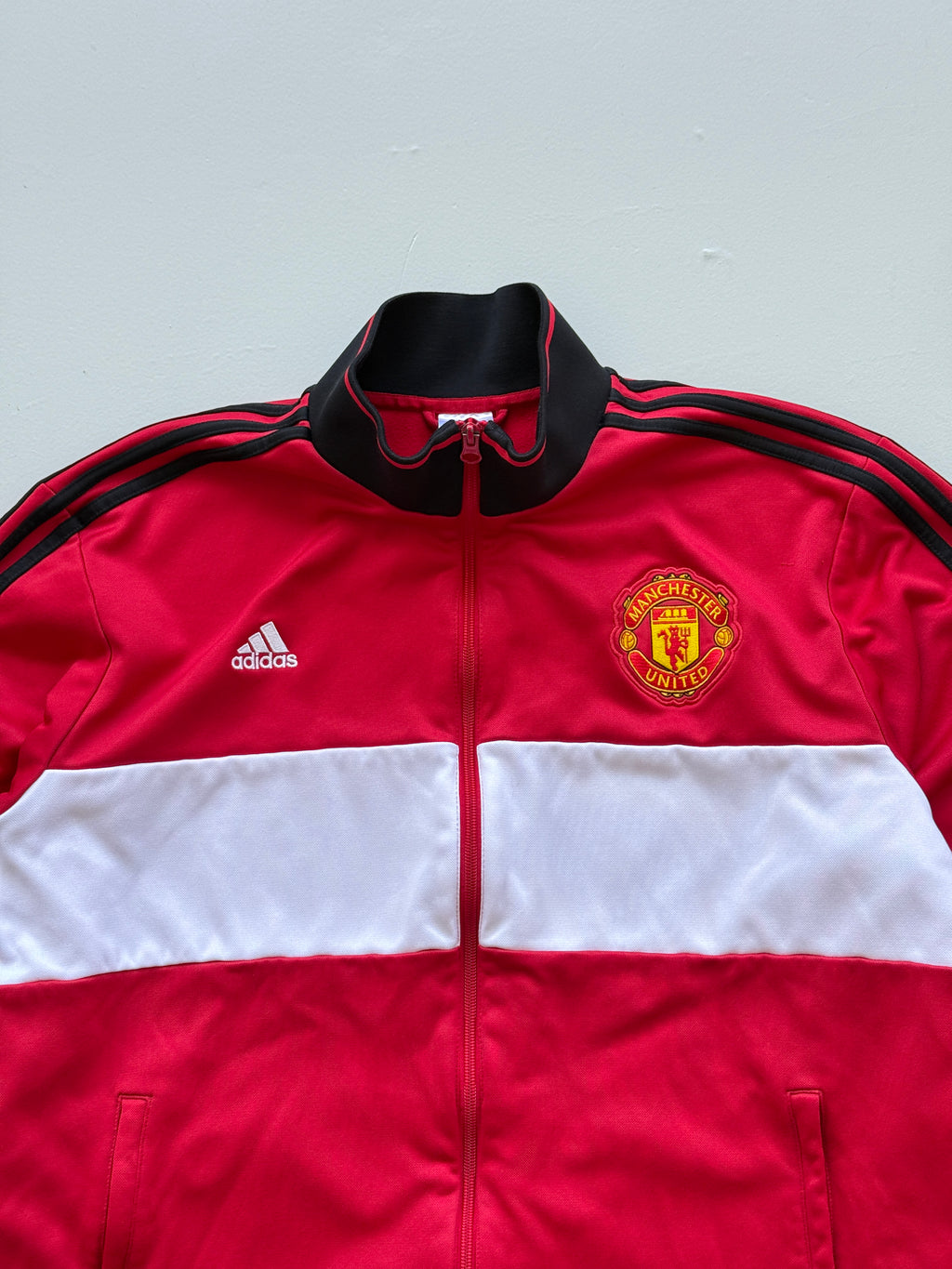 Adidas Manchester United Vintage Full Zip Track Jacket - XL
