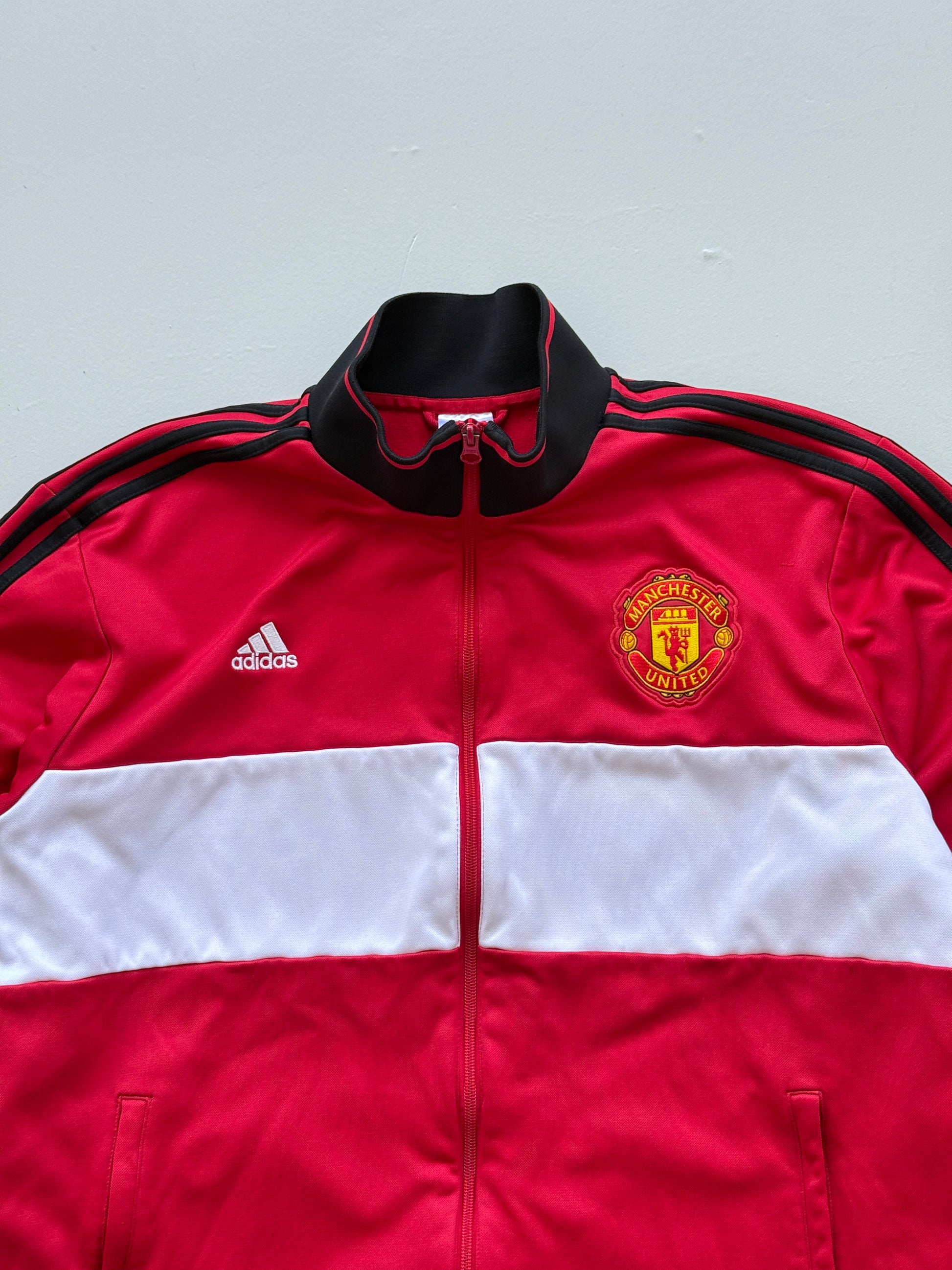 Adidas Manchester United Vintage Full Zip Track Jacket - XL