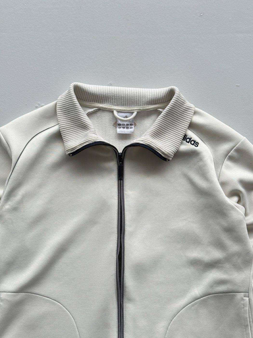Adidas Women's Full Zip Vintage Track Jacket - Medium 12